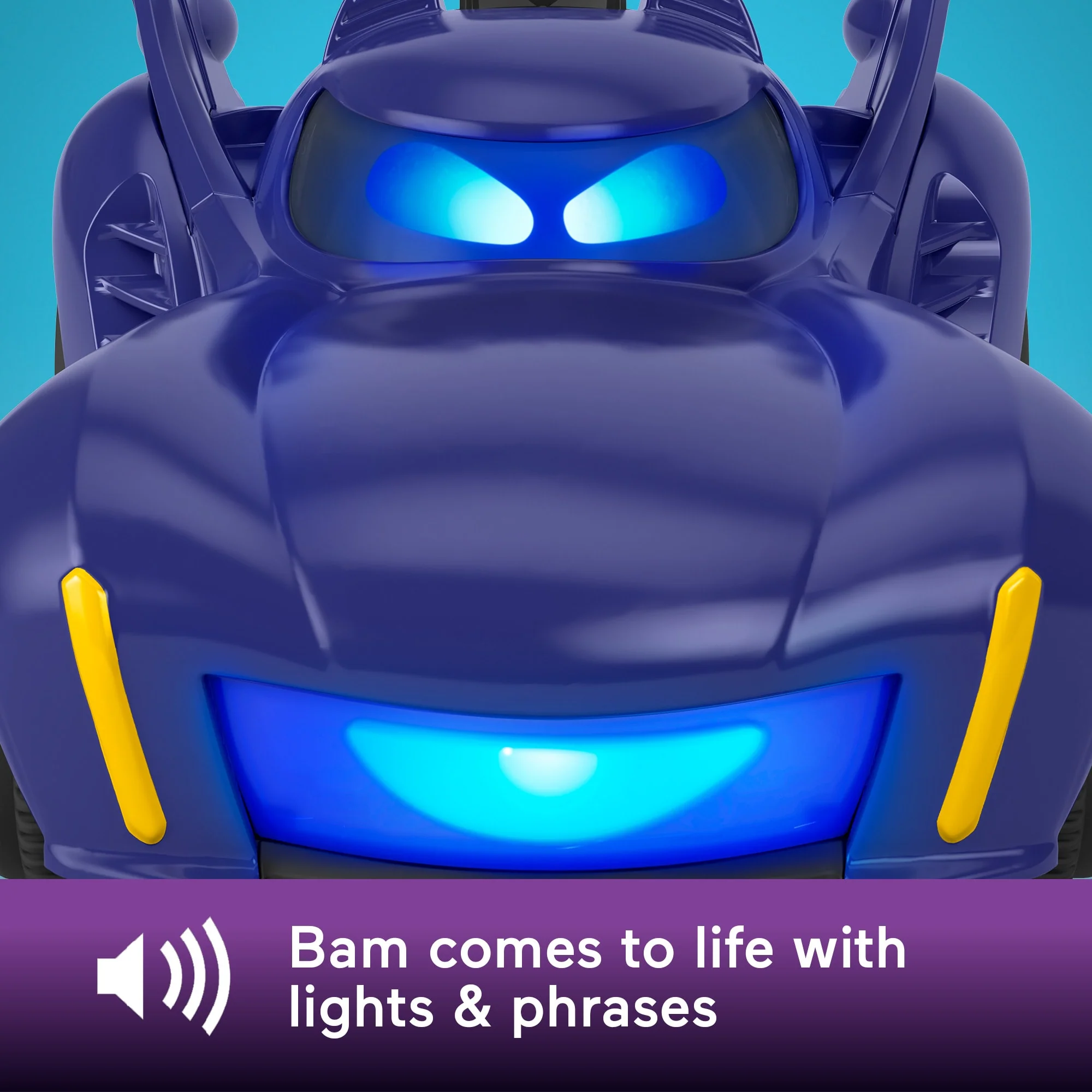Fisher-Price Batwheels Bam The Batmobile Transforming RC - Image 3