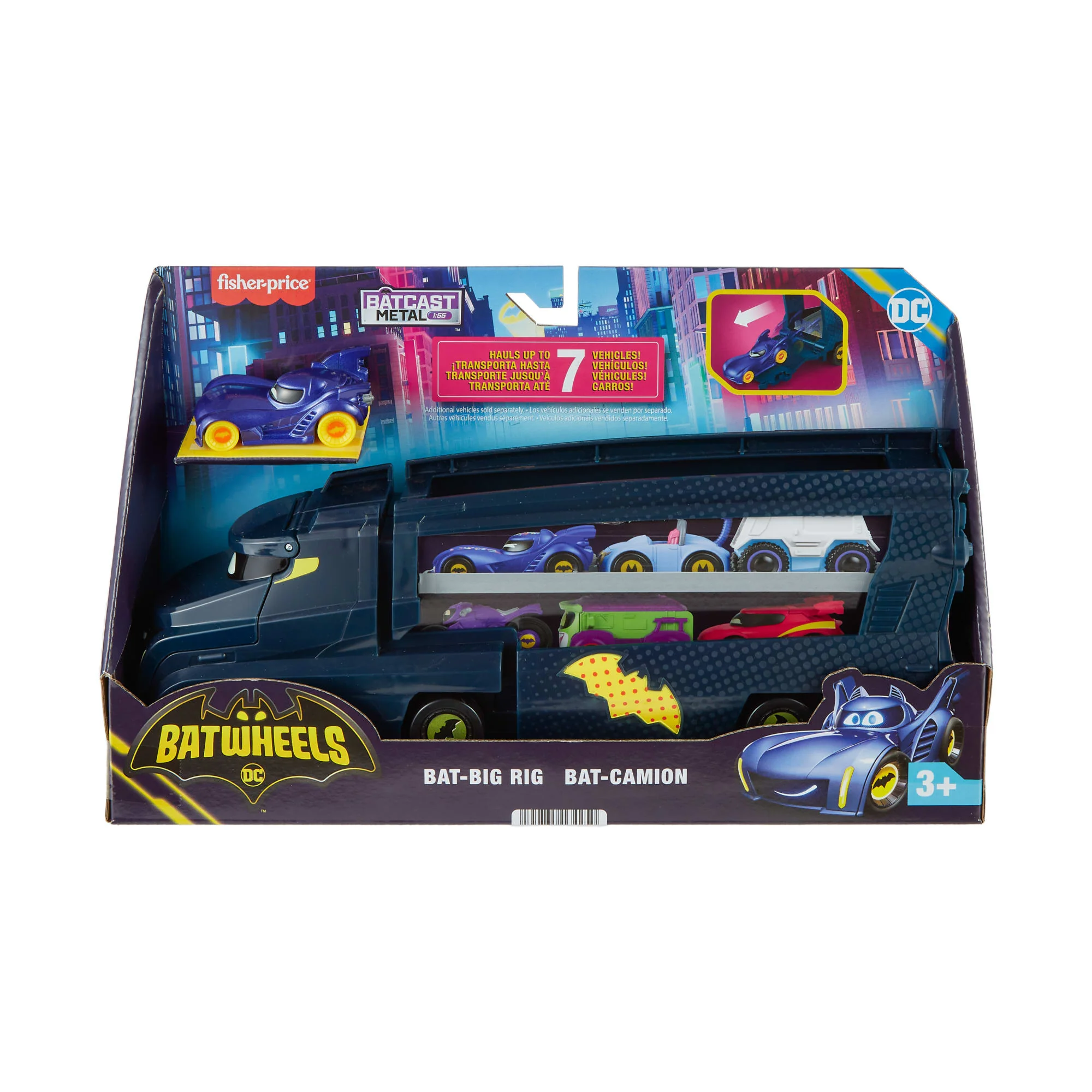 Fisher-Price Batwheels Big Big Bam Camión - Image 6