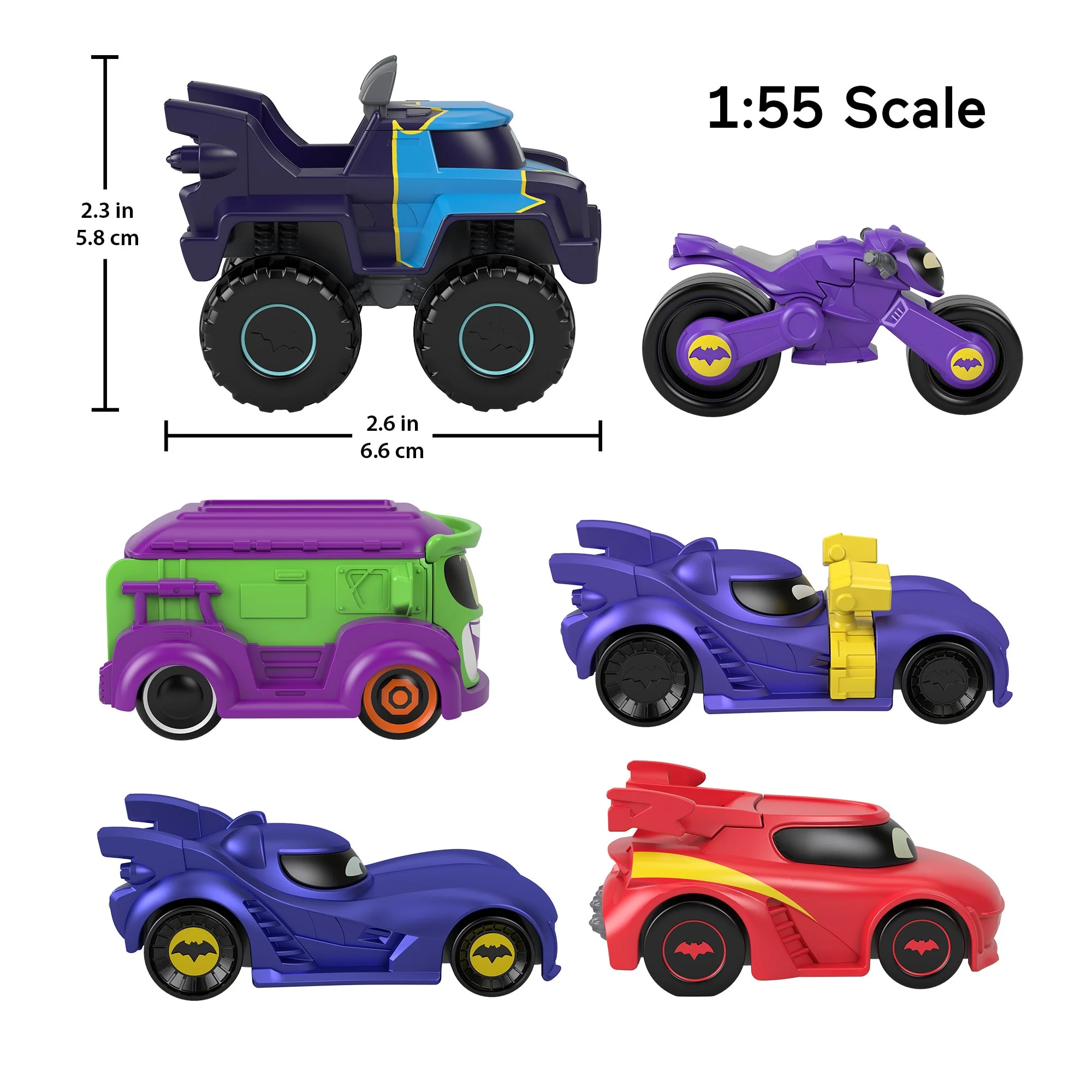 Fisher-Price Batwheels Οχήματα (6 Σχέδια) - Image 5