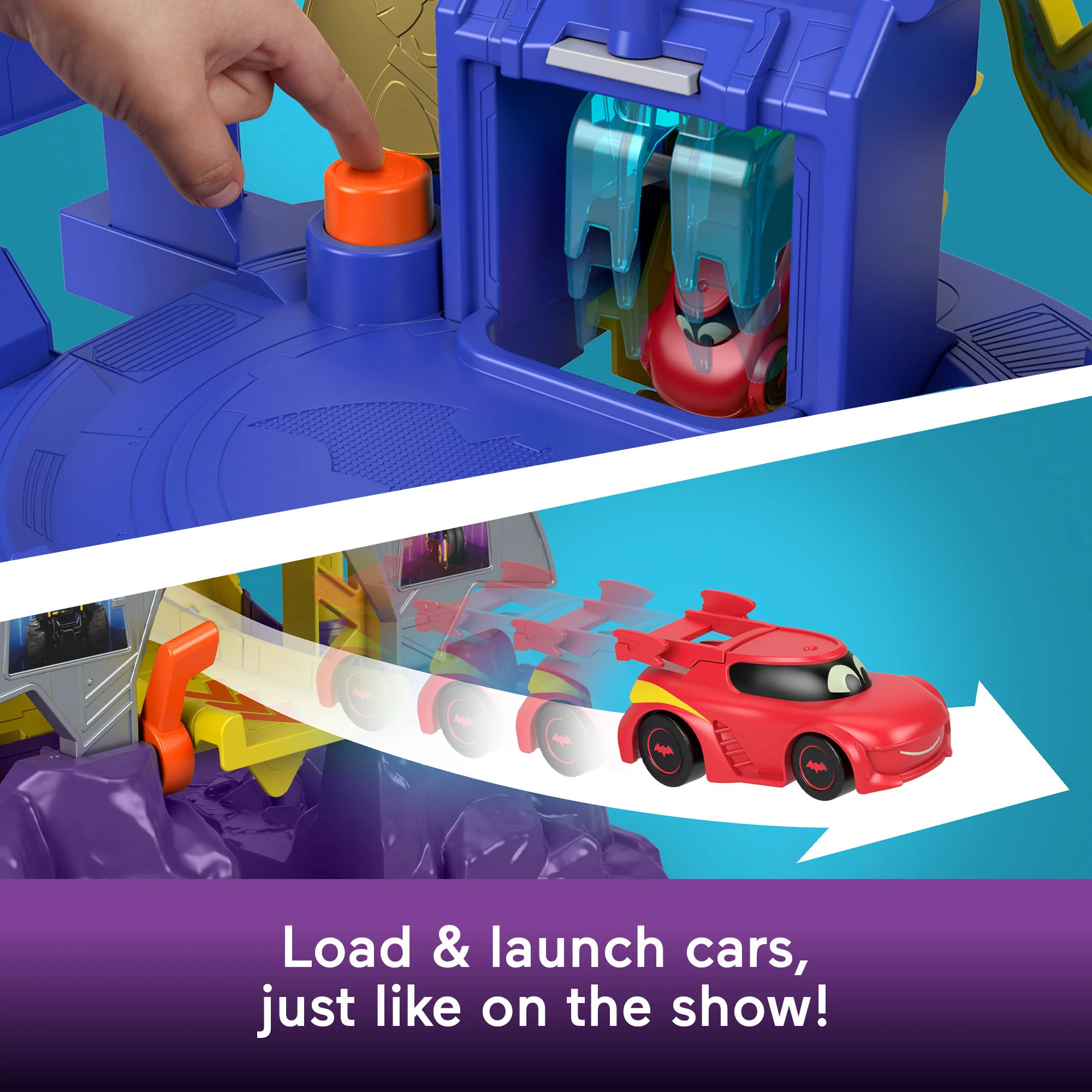Fisher-Price Batwheels Launch & Race Batcave - Image 4