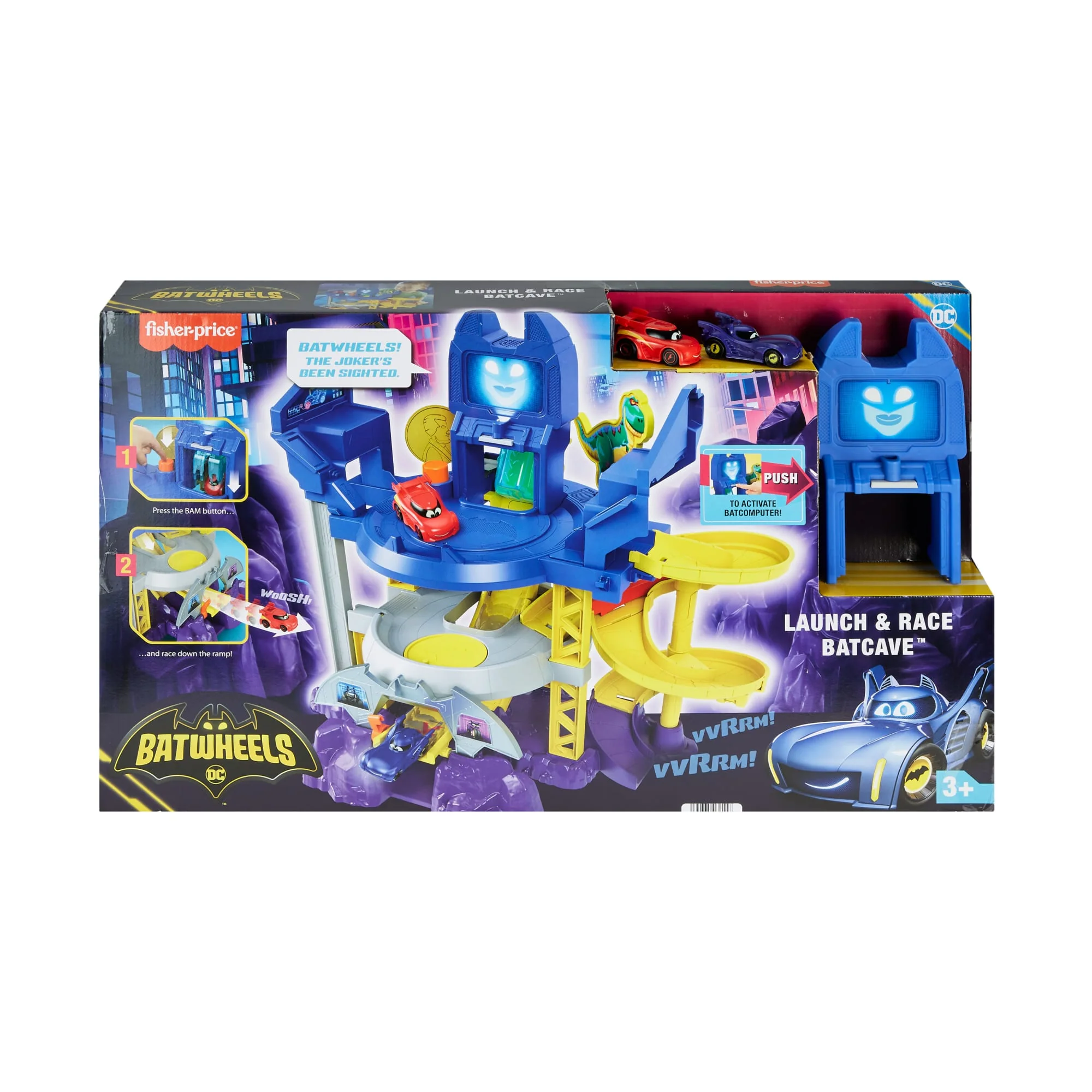 Fisher-Price Batwheels Launch & Race Batcave - Image 6
