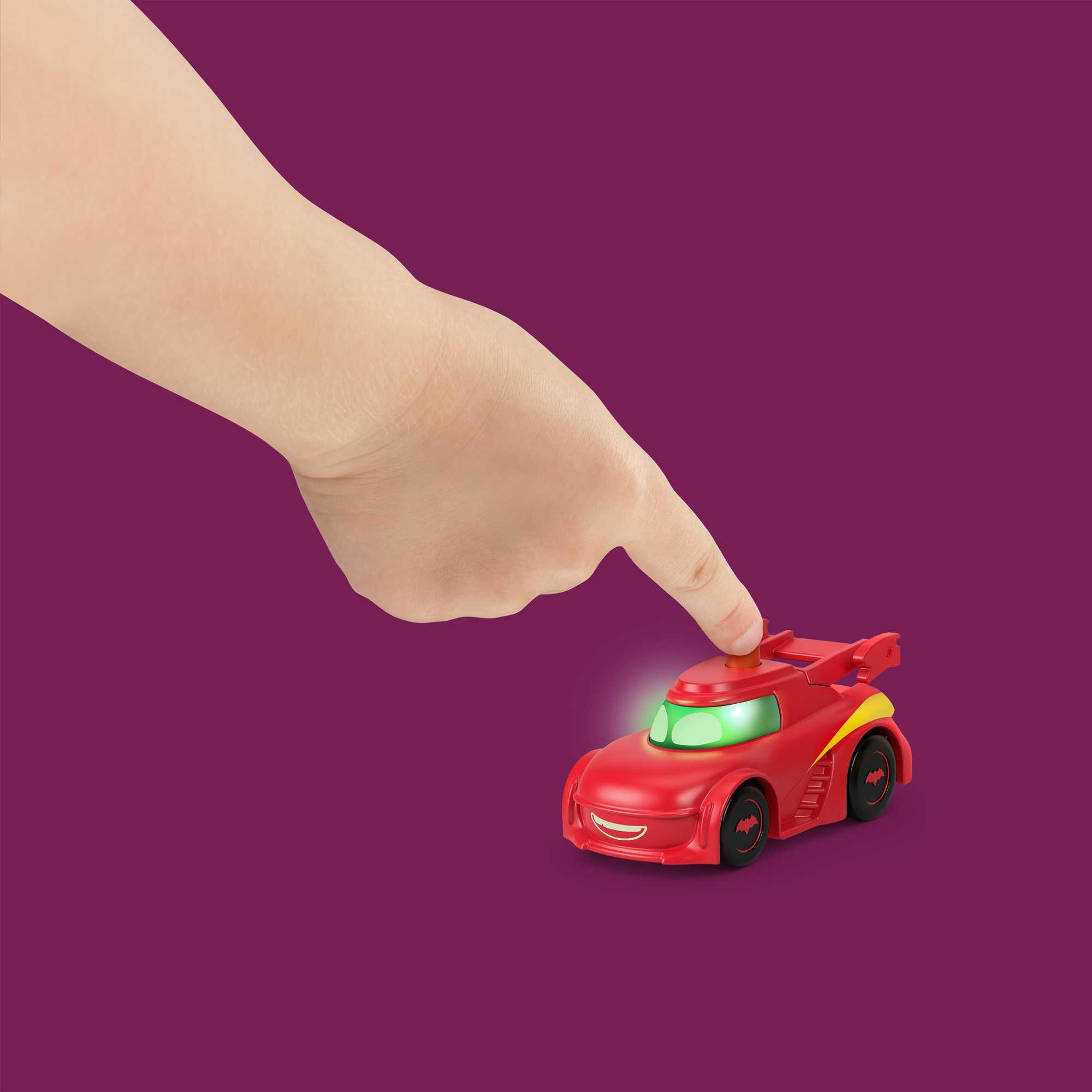 Fisher-Price Batwheels Lichteffekt Rennautos - Image 3
