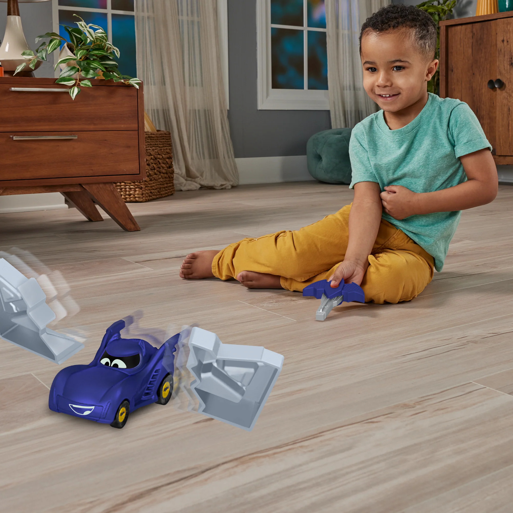 Fisher-Price DC Batwheels Collezione Di Macchinine Giocattolo Da Lancio in Scala 1:55, I Modelli Possono Variare - Image 3