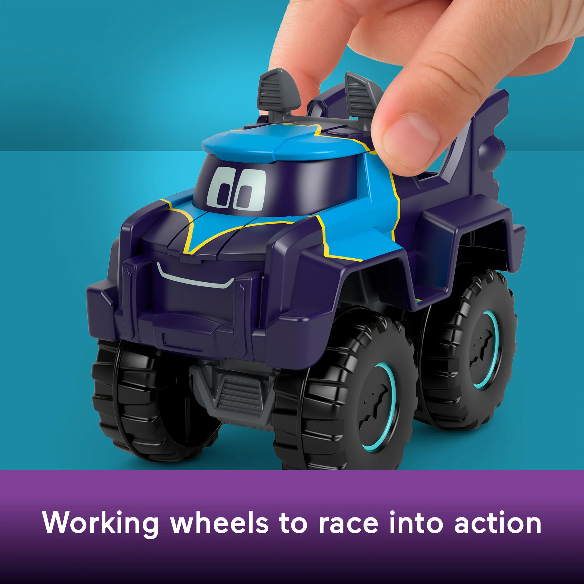 Fisher-Price Dc Batwheels 1:55 Scale Diecast Toy Cars Collection, Preschool Toys - Image 3