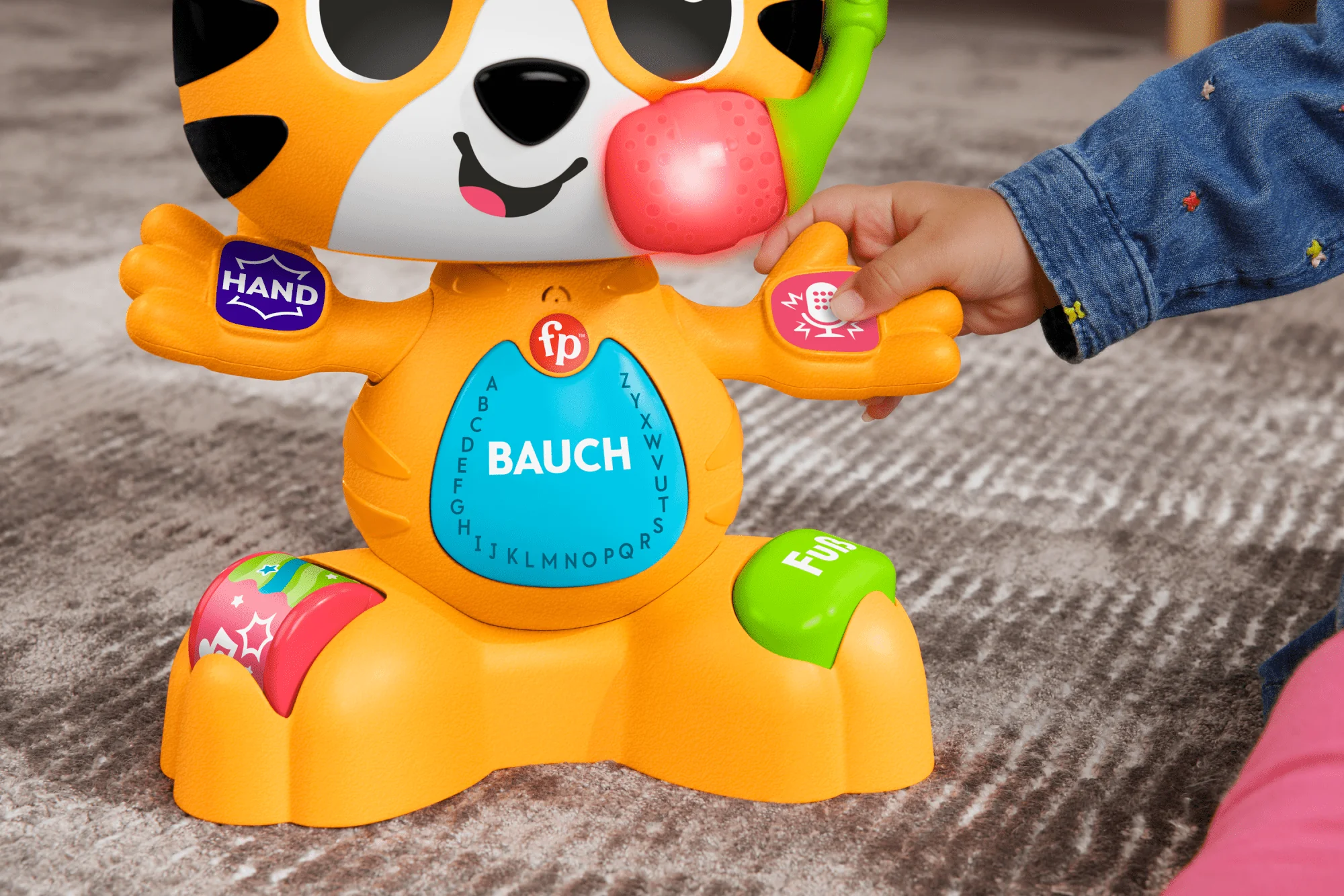 Fisher-Price Beat Bande Lern & Tanz Tiger Justin - Image 3