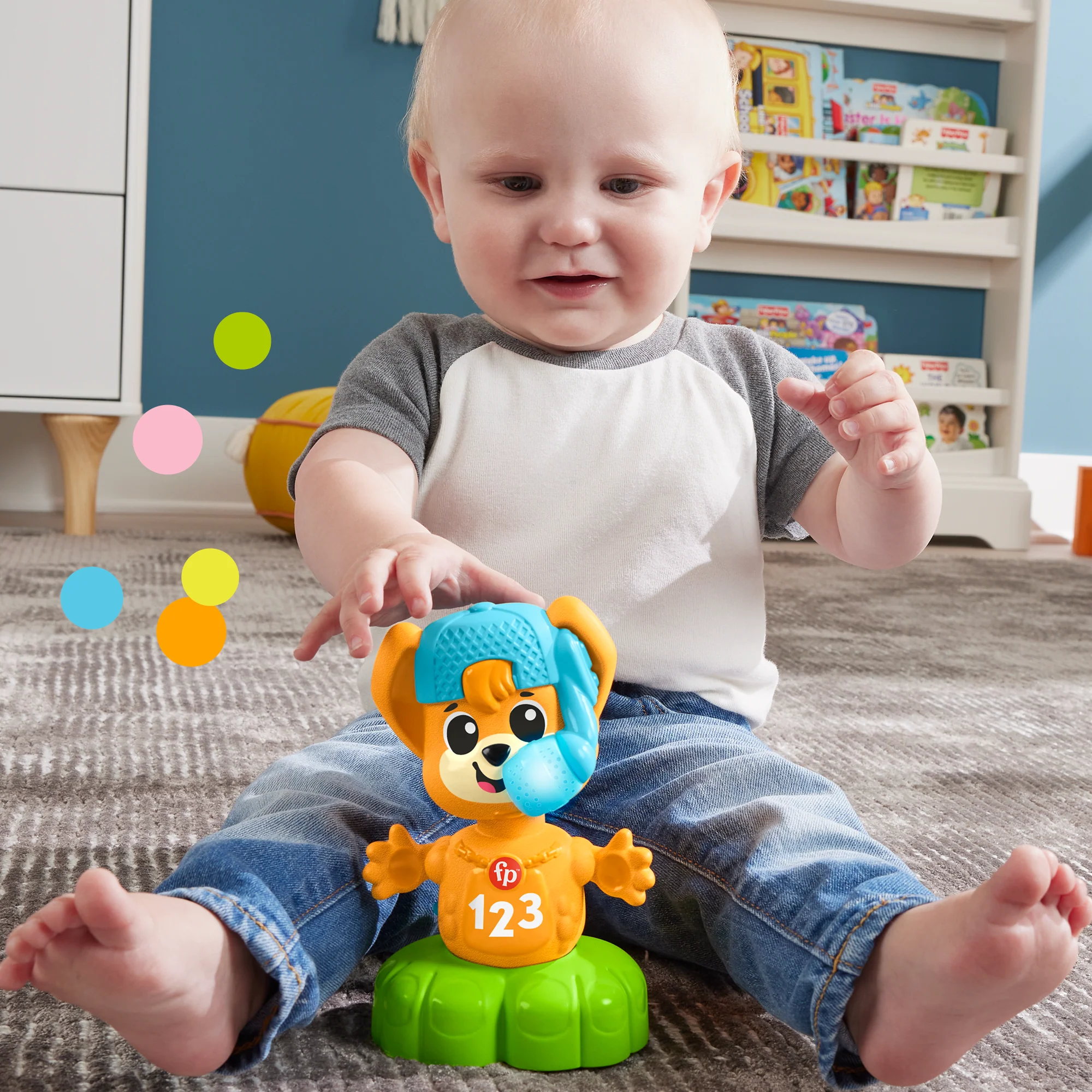 Fisher-Price Beat Bande Spring & Sing Fuchs Bruno - Image 2