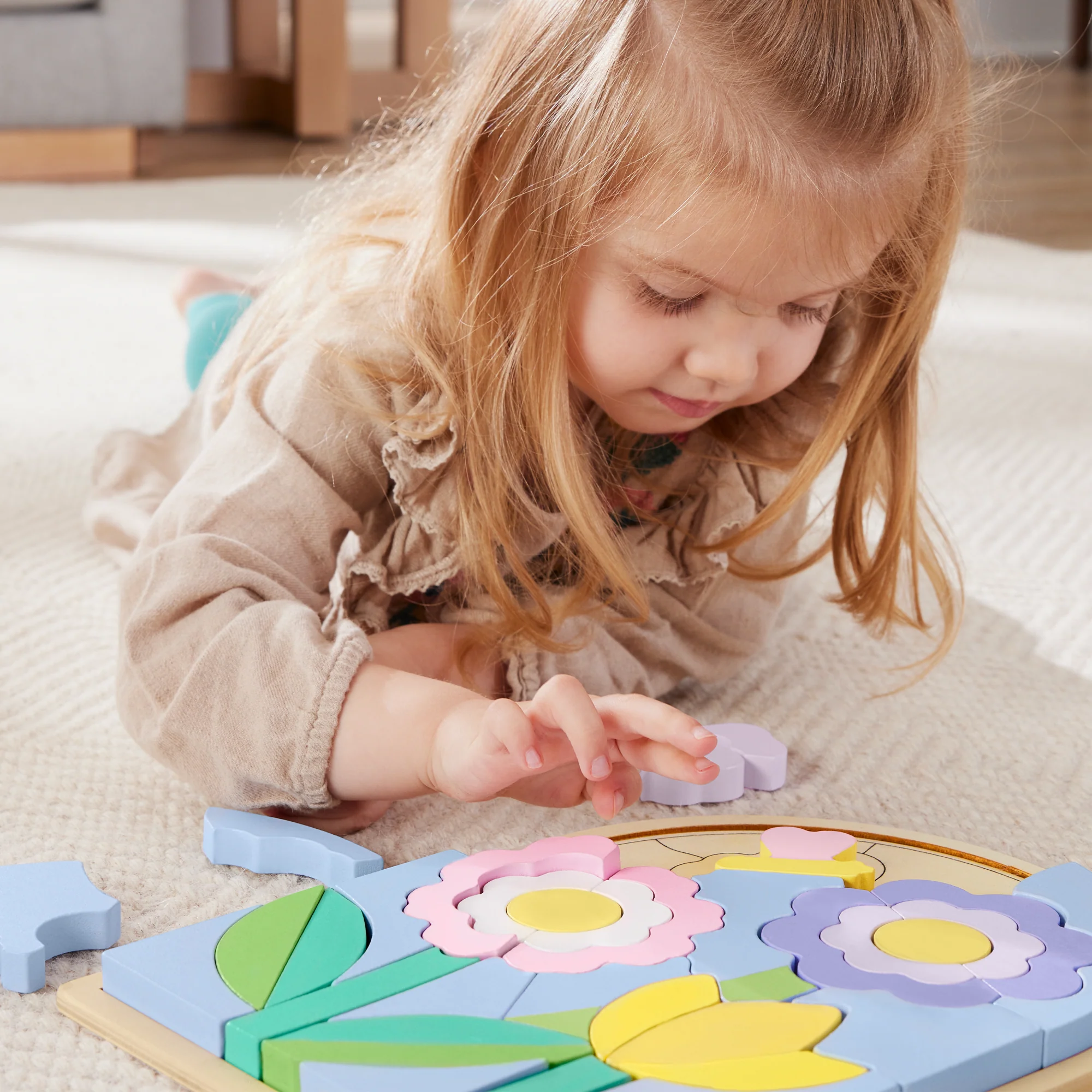 Fisher-Price Blumengarten Holz-Puzzle - Image 2