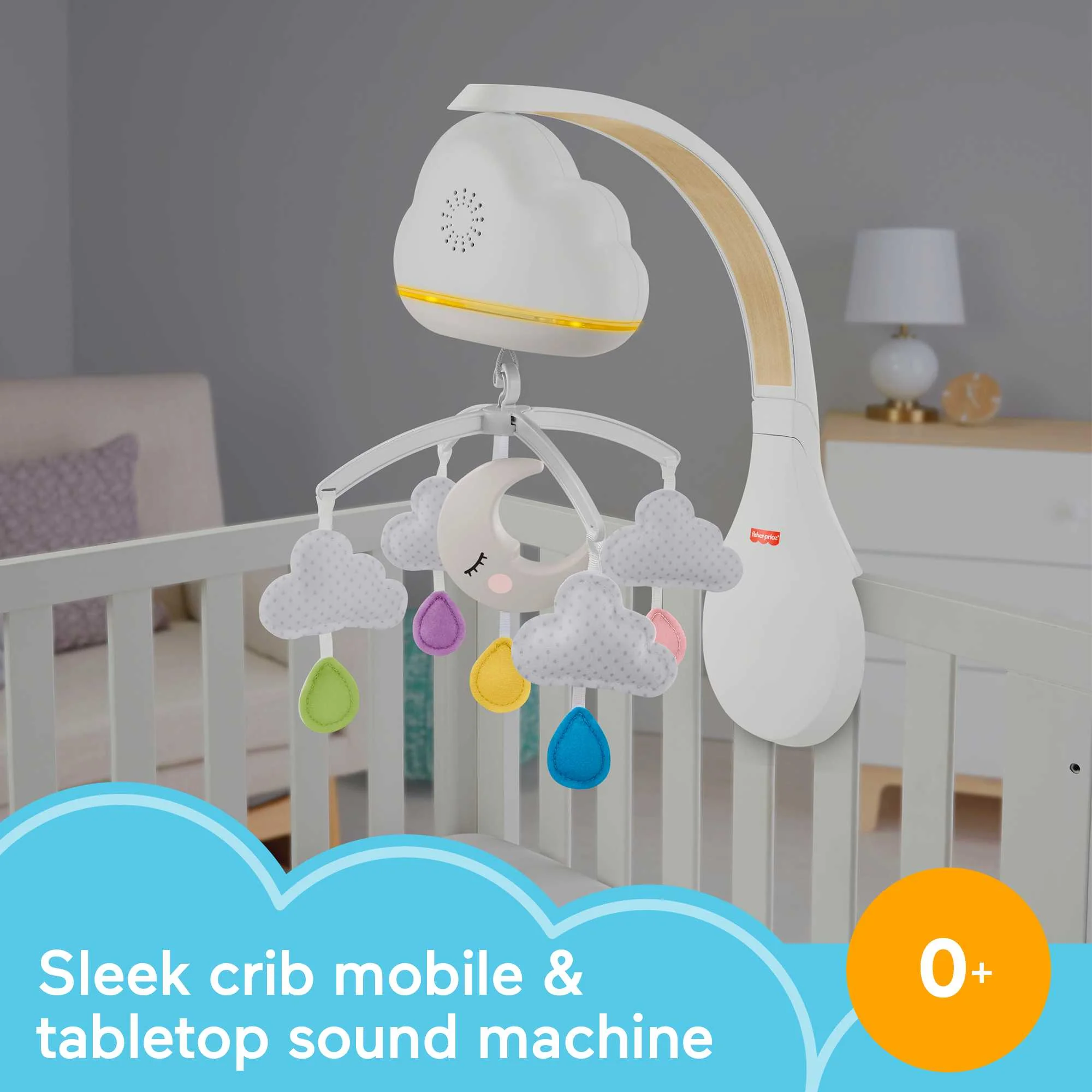 Fisher-Price Calming Clouds Mobile & Soother - Image 2