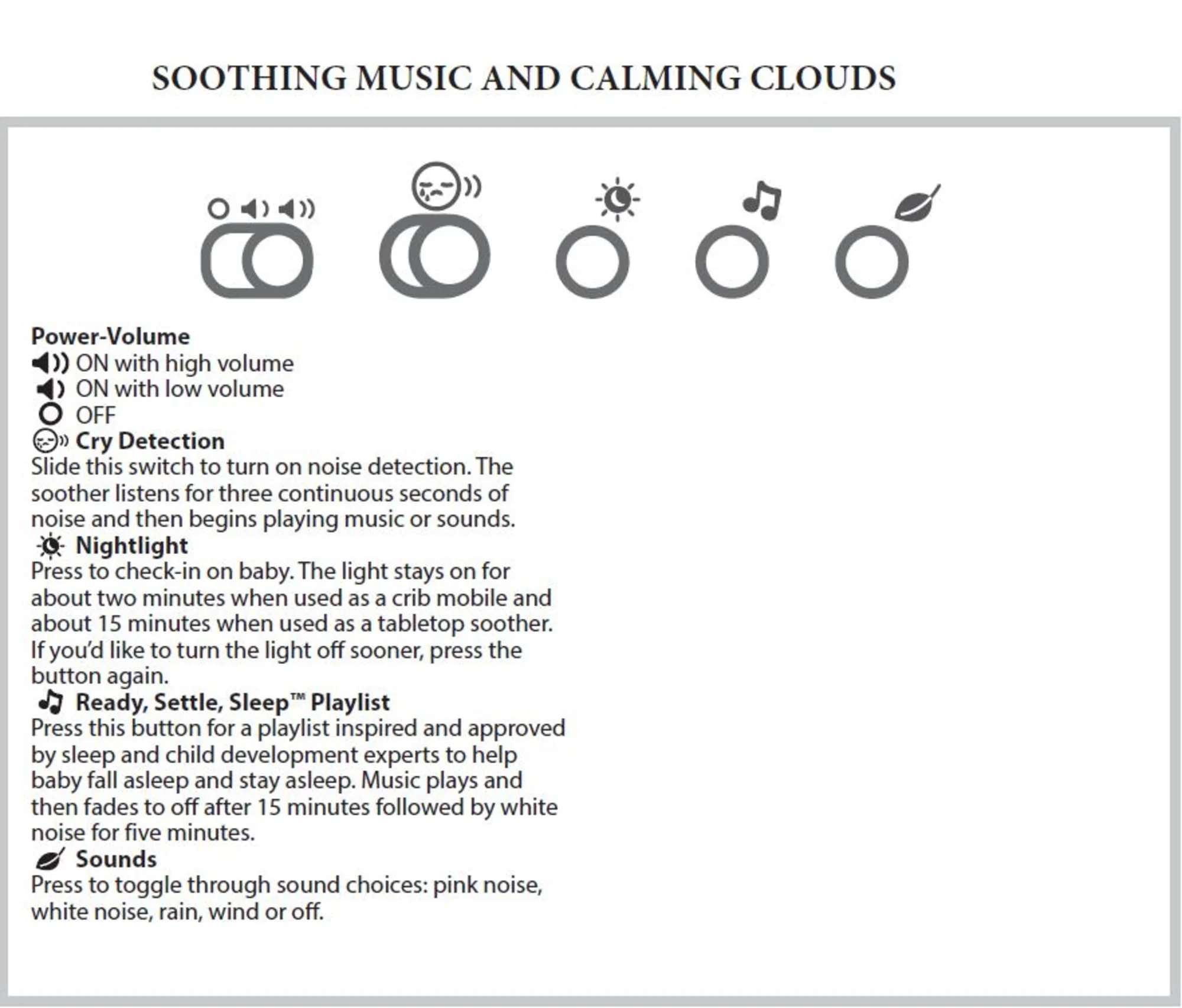 Fisher-Price Calming Clouds Mobile & Soother - Image 6