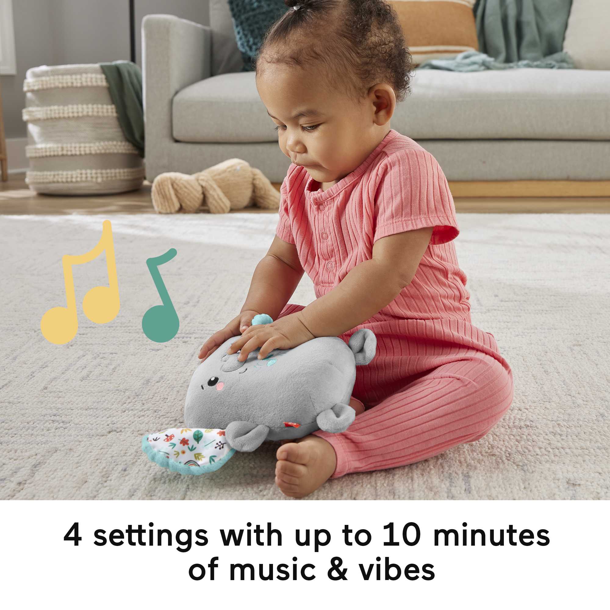 Fisher-Price Calming Vibes Elephant Soother - Image 3