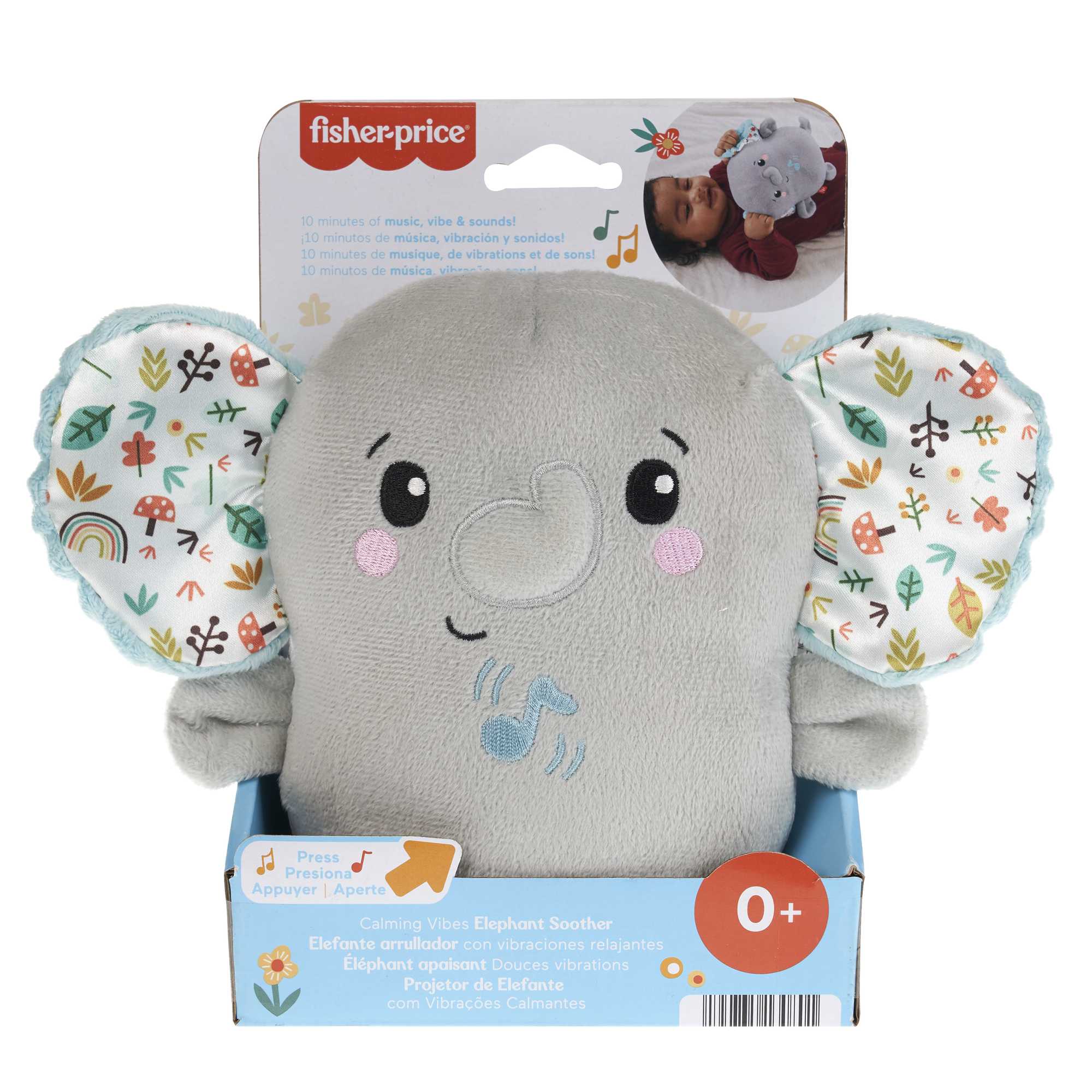 Fisher-Price Calming Vibes Elephant Soother - Image 6