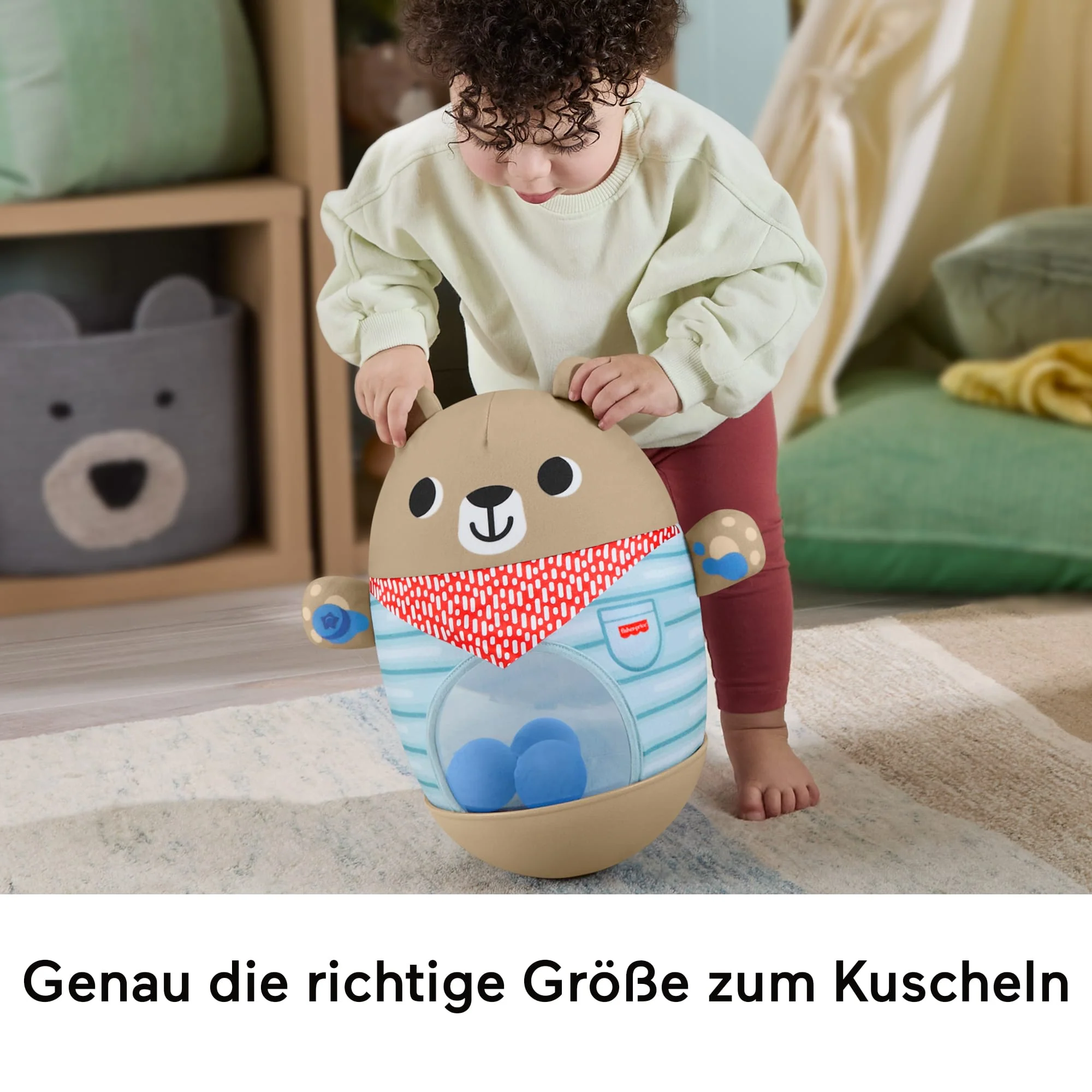 Fisher-Price Camping-Freunde Wackelbär, Aktivitätsspielzeug Für Babys - Image 4