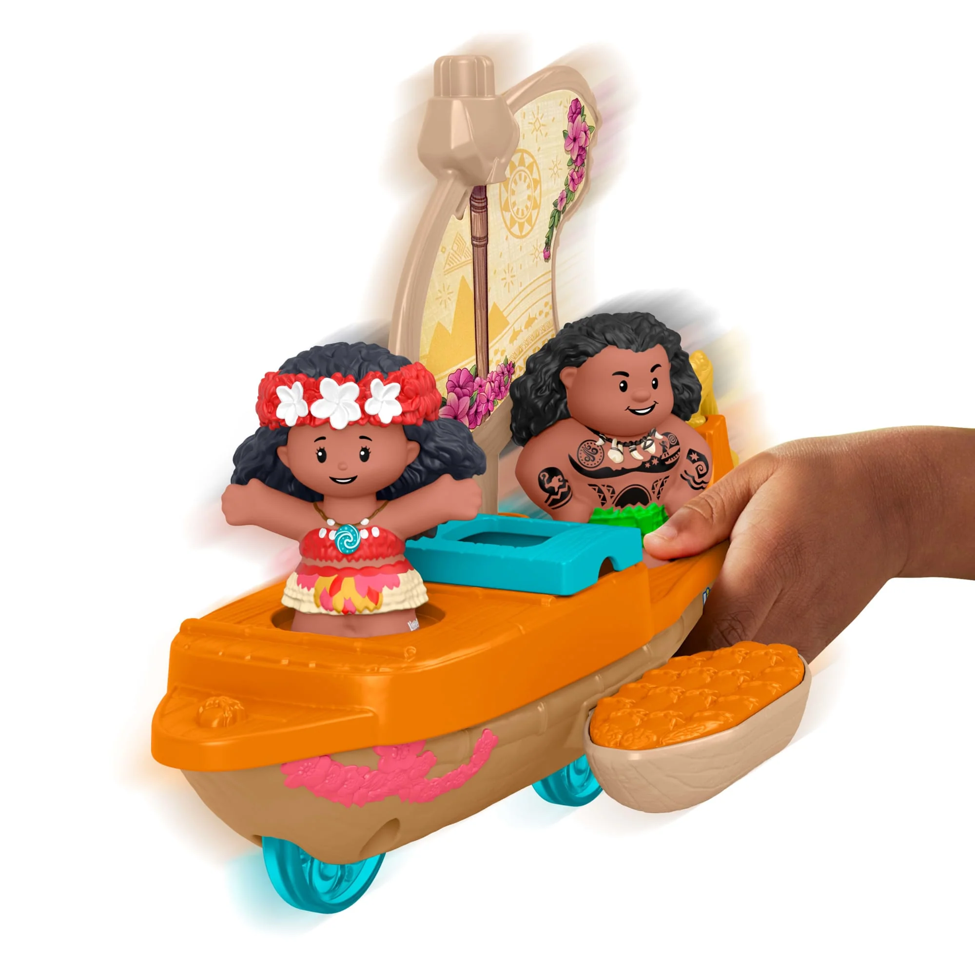 Fisher-Price-Princesse Disney Canoë Little People - Image 5