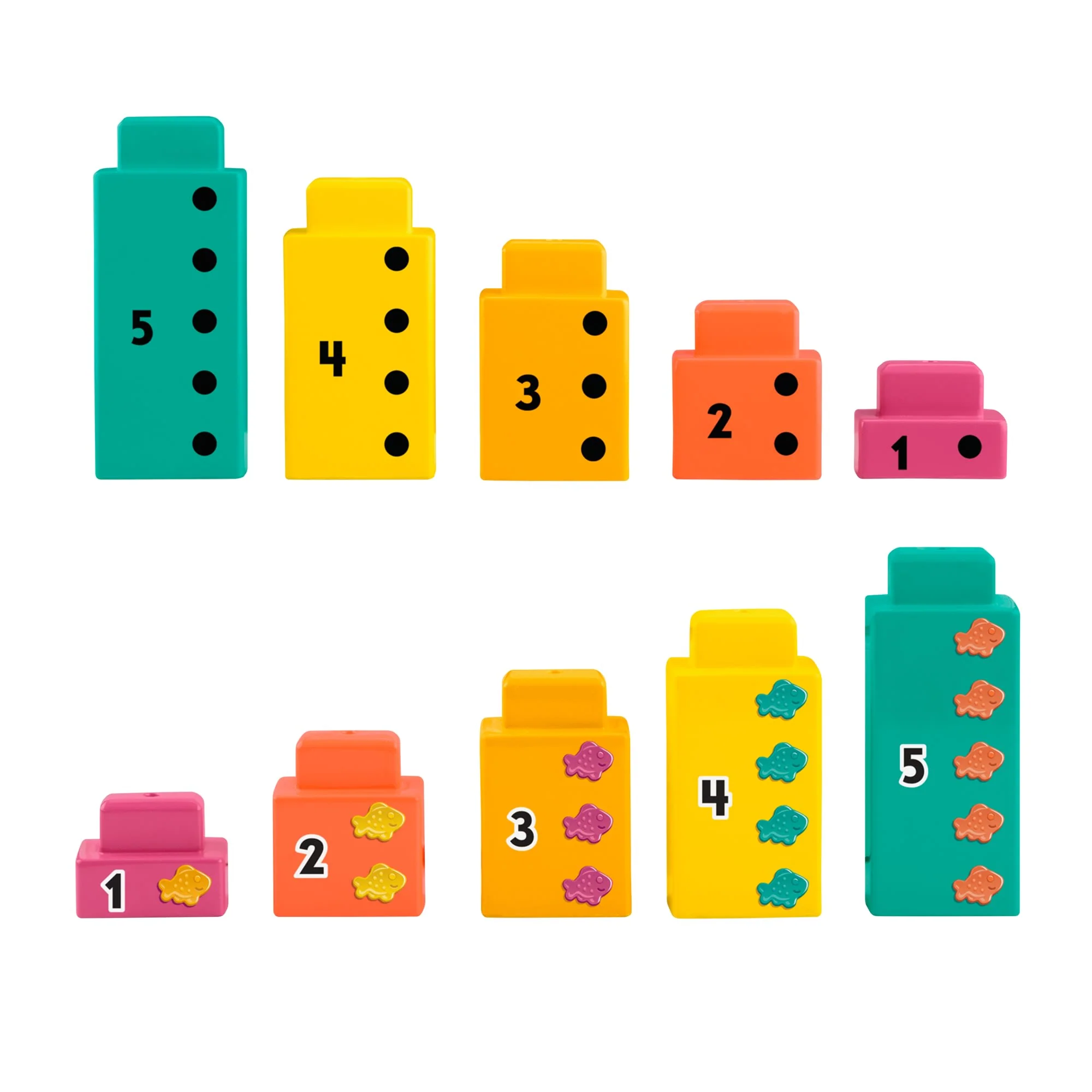 Fisher-Price Εκπαιδευτικό Κροκοδειλάκι Με 10 Κύβους Για Παιδιά Προσχολικής Ηλικίας - Image 5