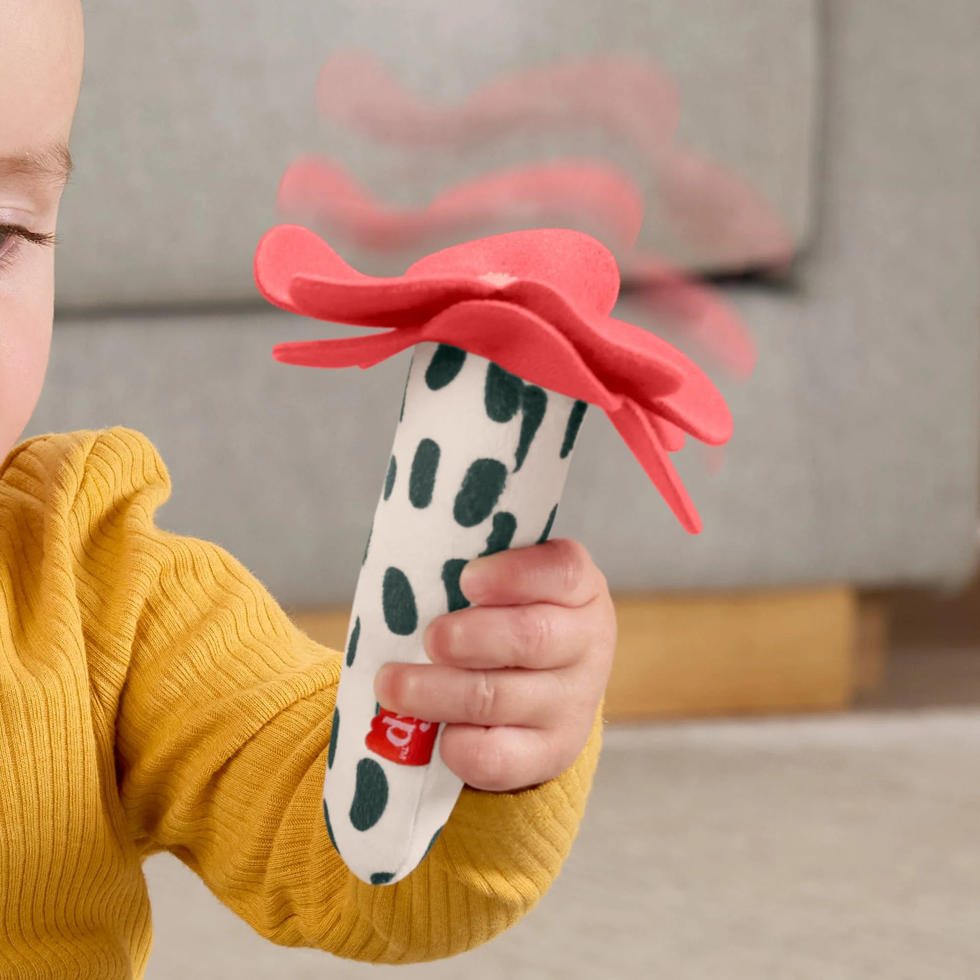 Fisher-Price Planet Friends Μελισσούλα Κουδουνίστρα Για Νεογέννητα, 2 Κομμάτια - Image 3