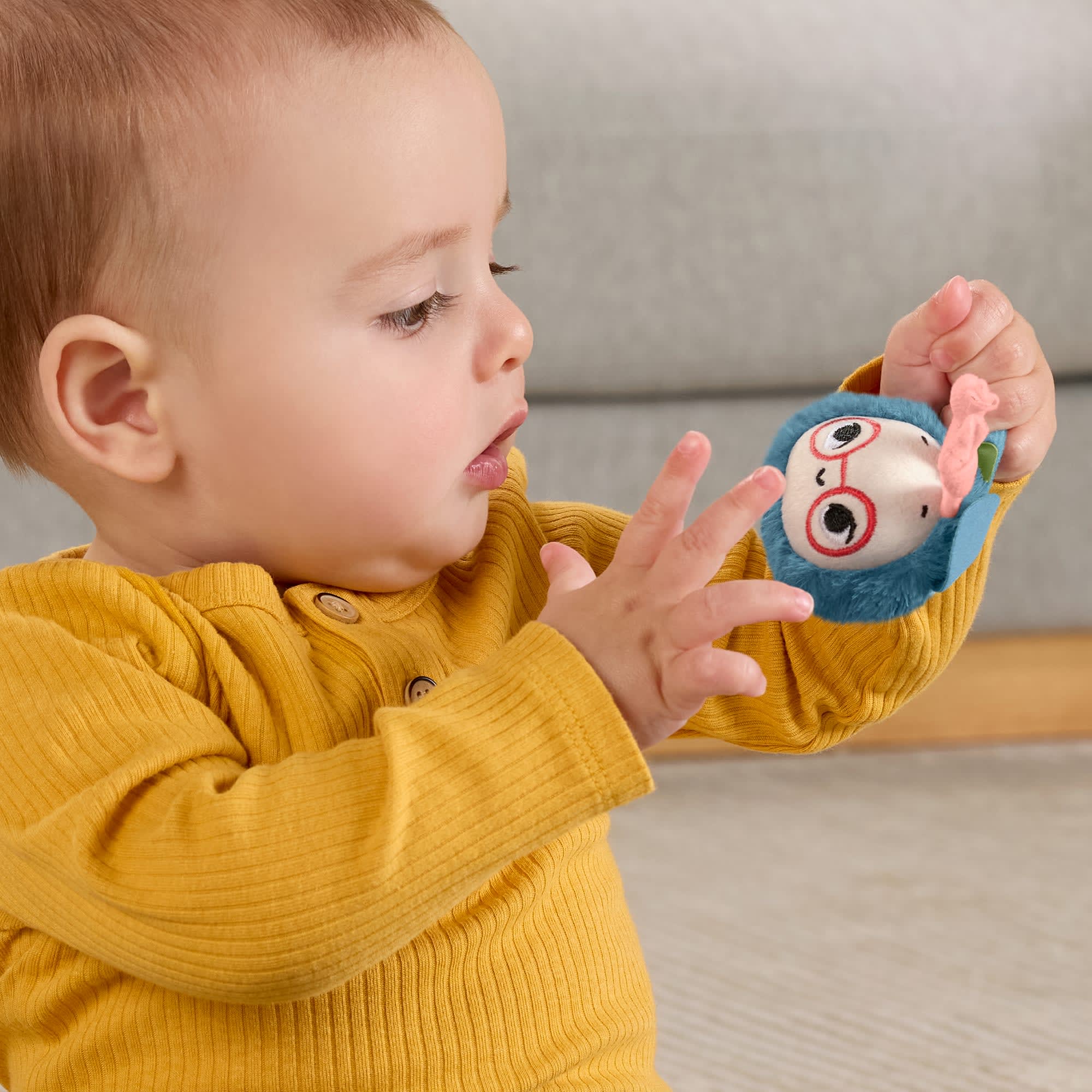 Fisher-Price Planet Friends Μελισσούλα Κουδουνίστρα Για Νεογέννητα, 2 Κομμάτια - Image 5