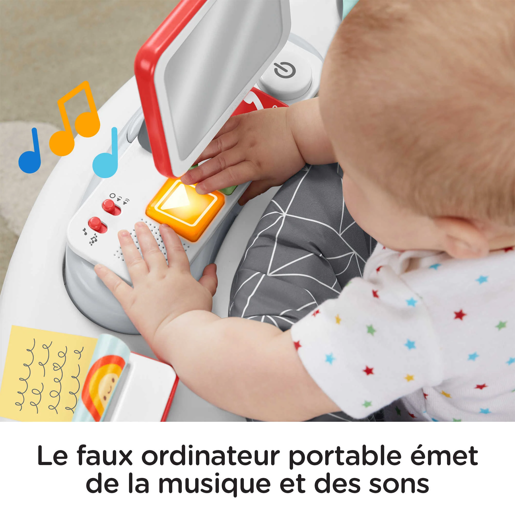 Fisher-Price - Centre D’Activités Bébé Au Travail - Jouet D'Éveil - Dès La Naissance - Image 4