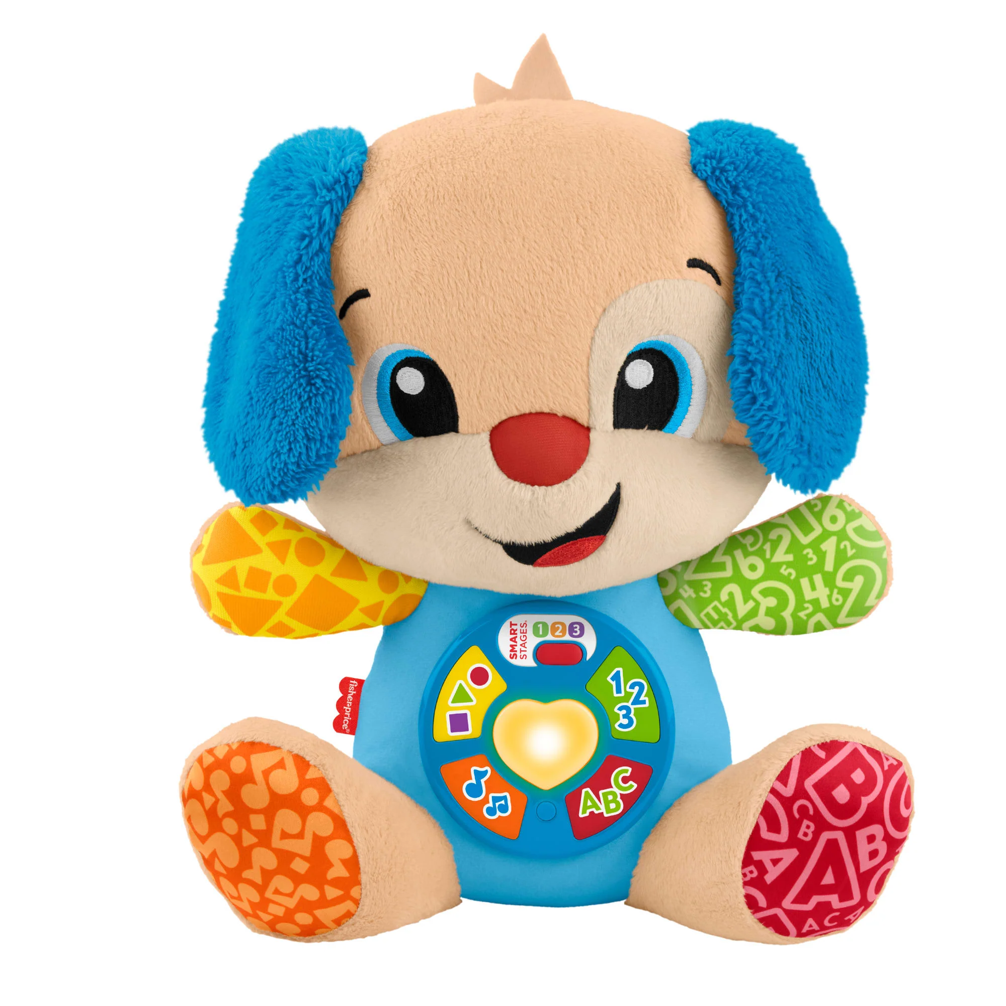 Fisher-Price Παίζω Και Μαθαίνω Smart Stages Εκπαιδευτικό Σκυλάκι Βρεφικό Μαλακό Μουσικό Εκπαιδευτικό Παιχνίδι, Πολύγλωσση Έκδοση - Image 5