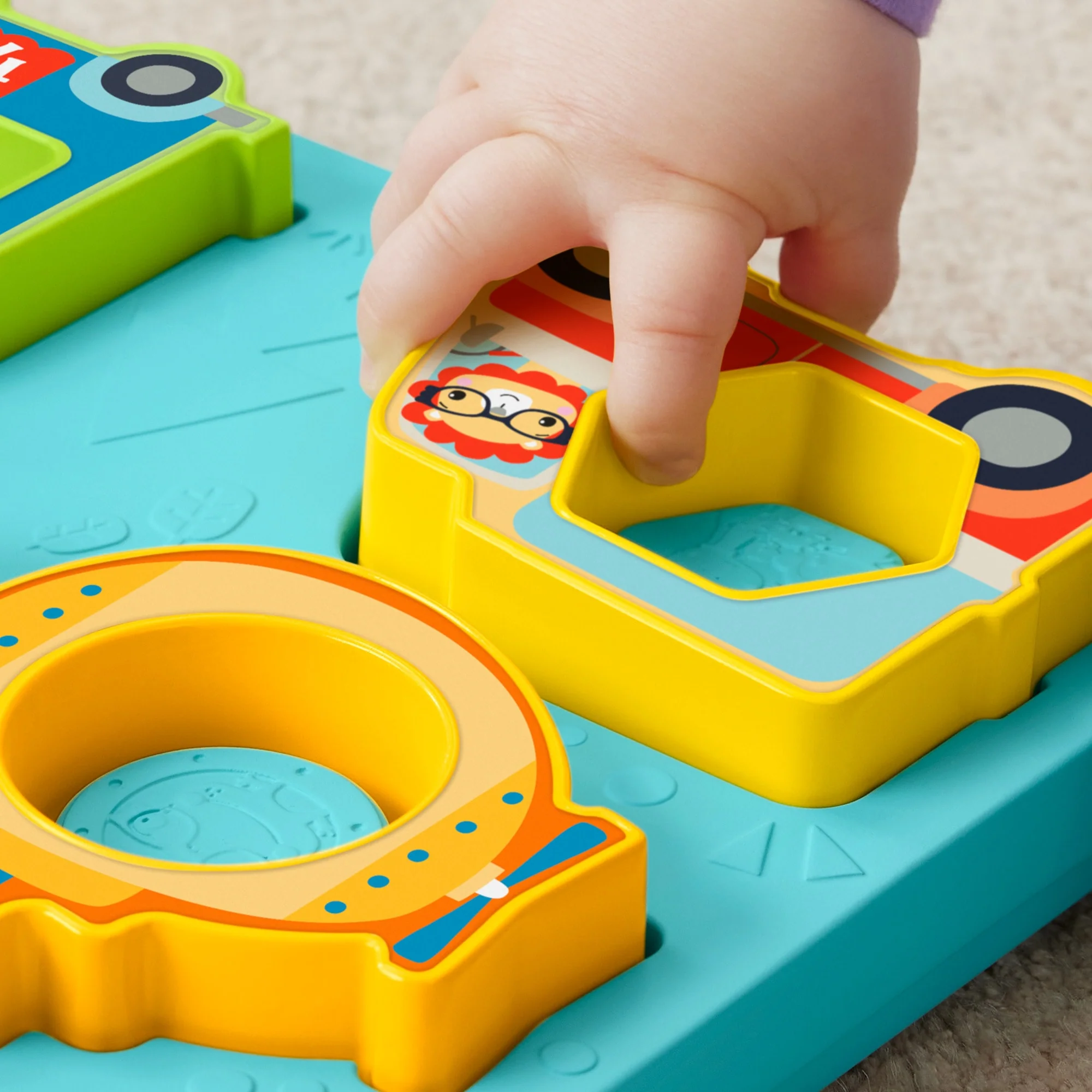 Fisher-Price Παζλ Οχημάτων Βρεφικό Παιχνίδι Ταξινόμησης Με Μουσική Και Φωτάκια - Image 5