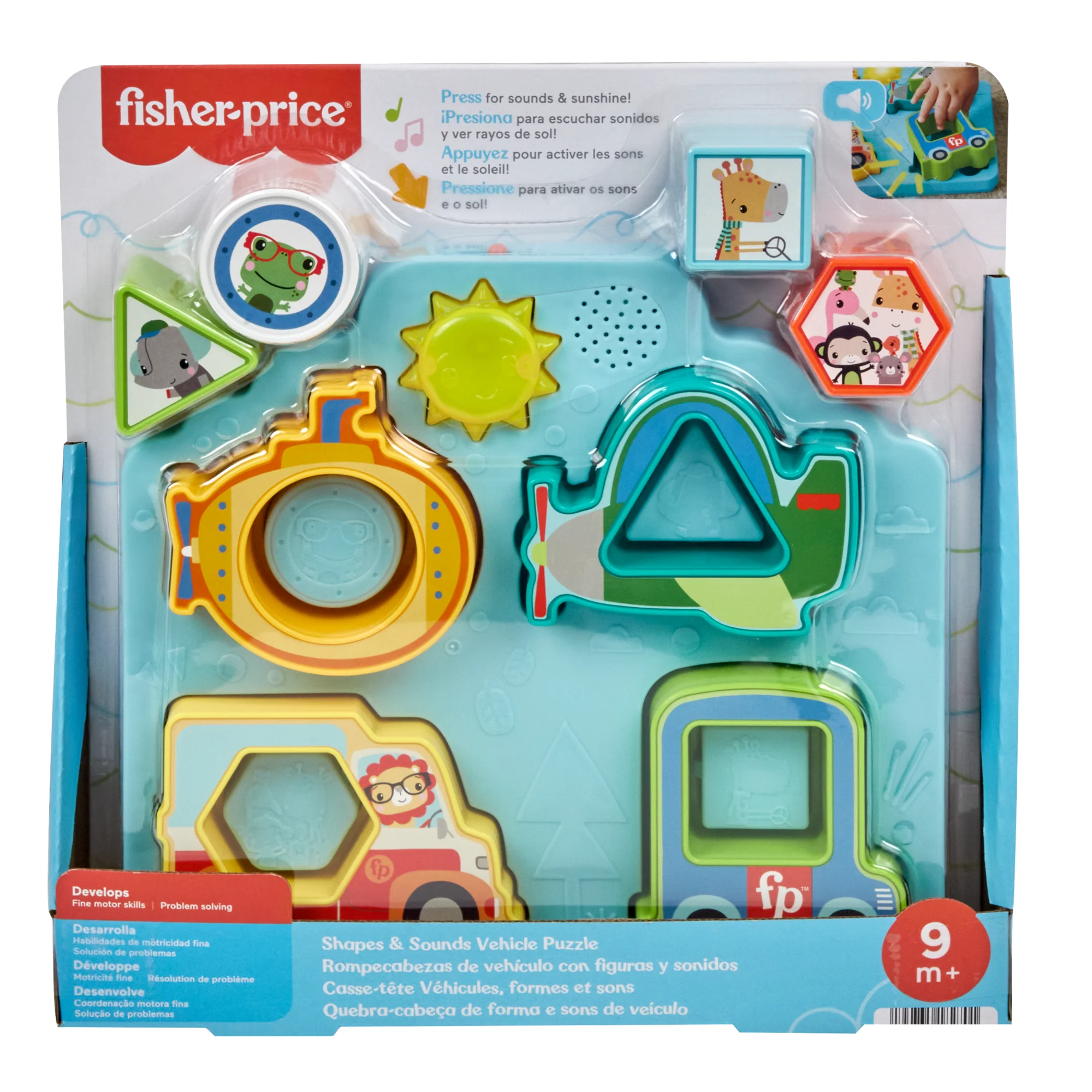 Fisher-Price Παζλ Οχημάτων Βρεφικό Παιχνίδι Ταξινόμησης Με Μουσική Και Φωτάκια - Image 6