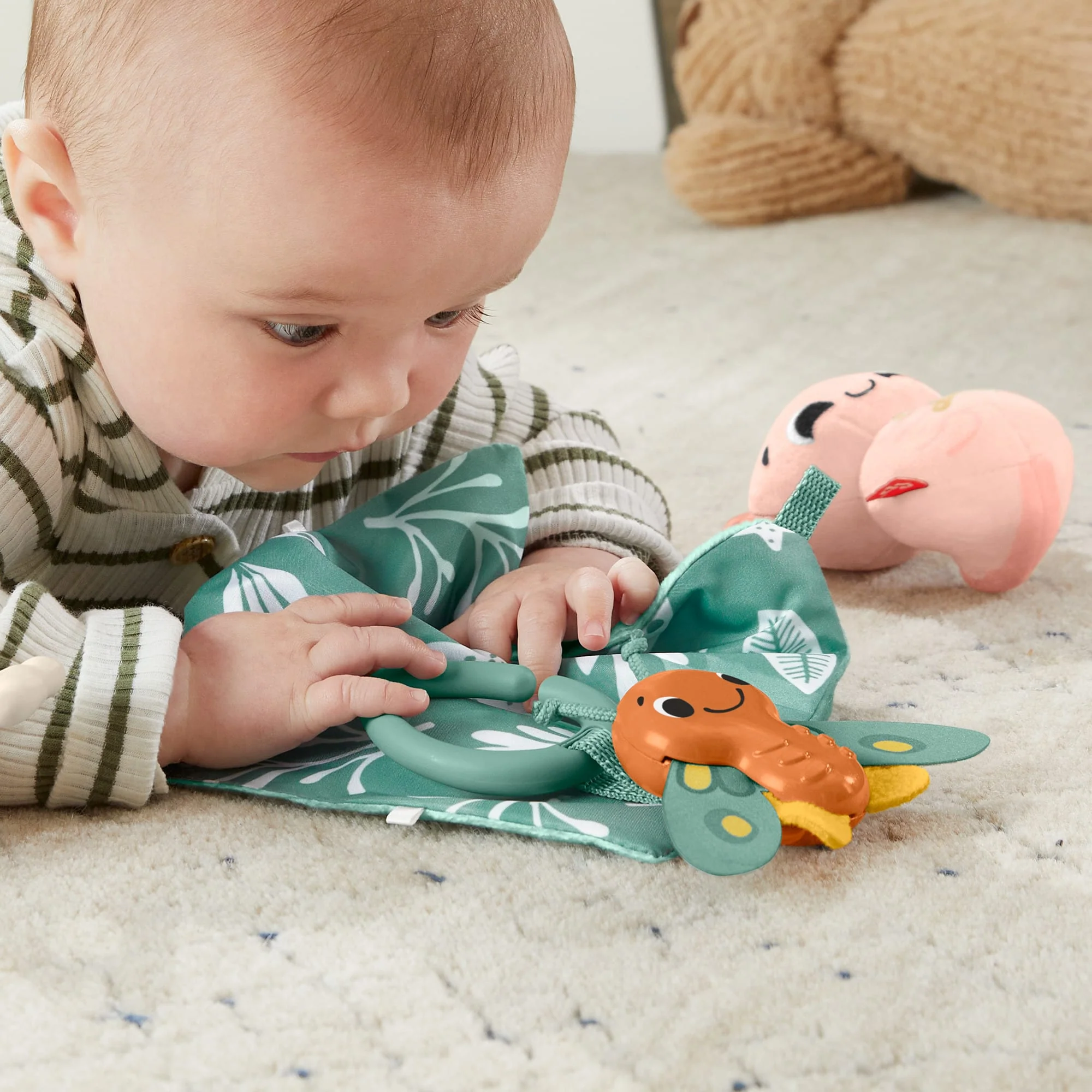 Fisher-Price Οι Πρώτες Του Αισθήσεις Σετ Με 4 Βρεφικά Παιχνίδια Για Τη Λεπτή Κινητικότητα - Image 5