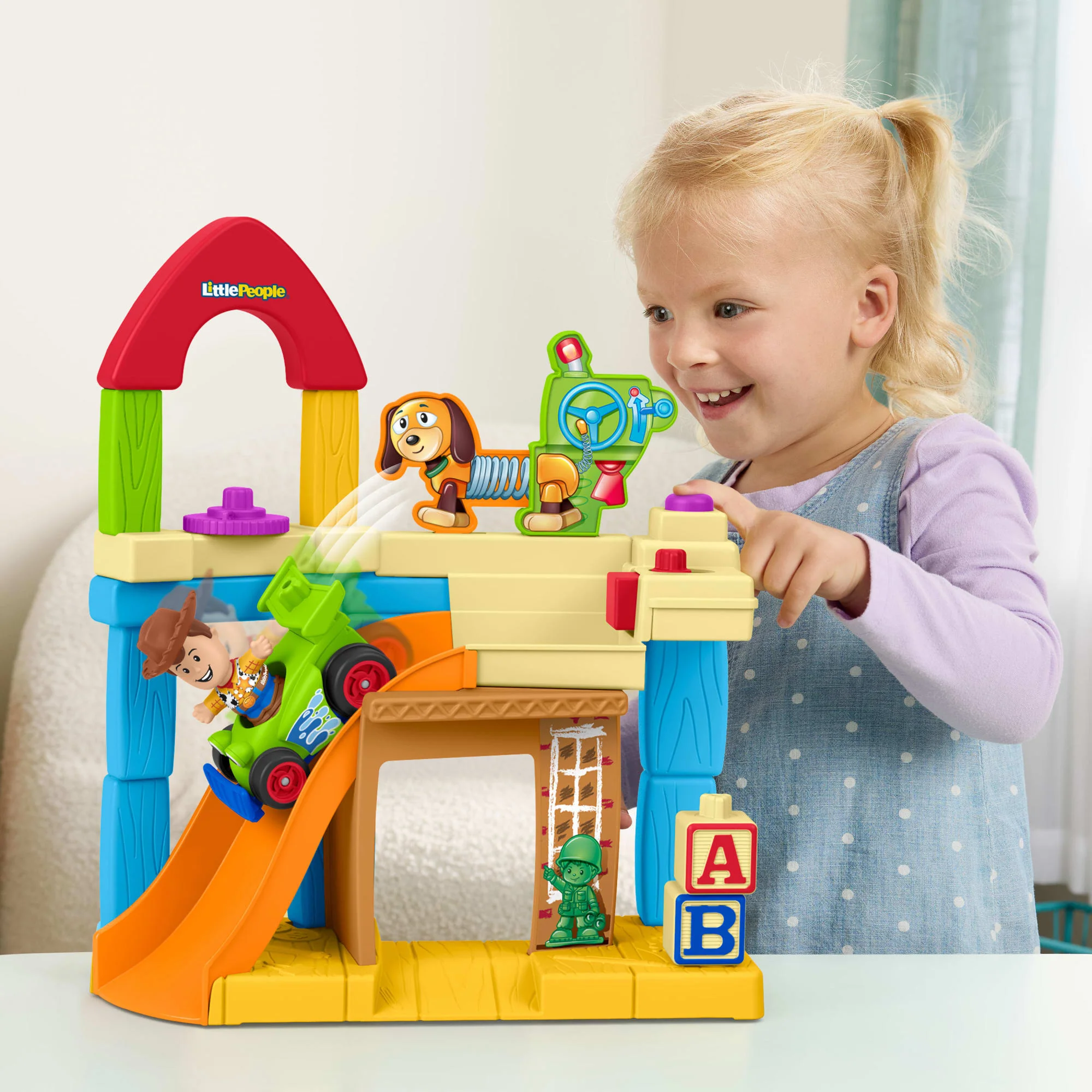 Fisher-Price-Coffret Little People Chambre D’Andy - Image 2