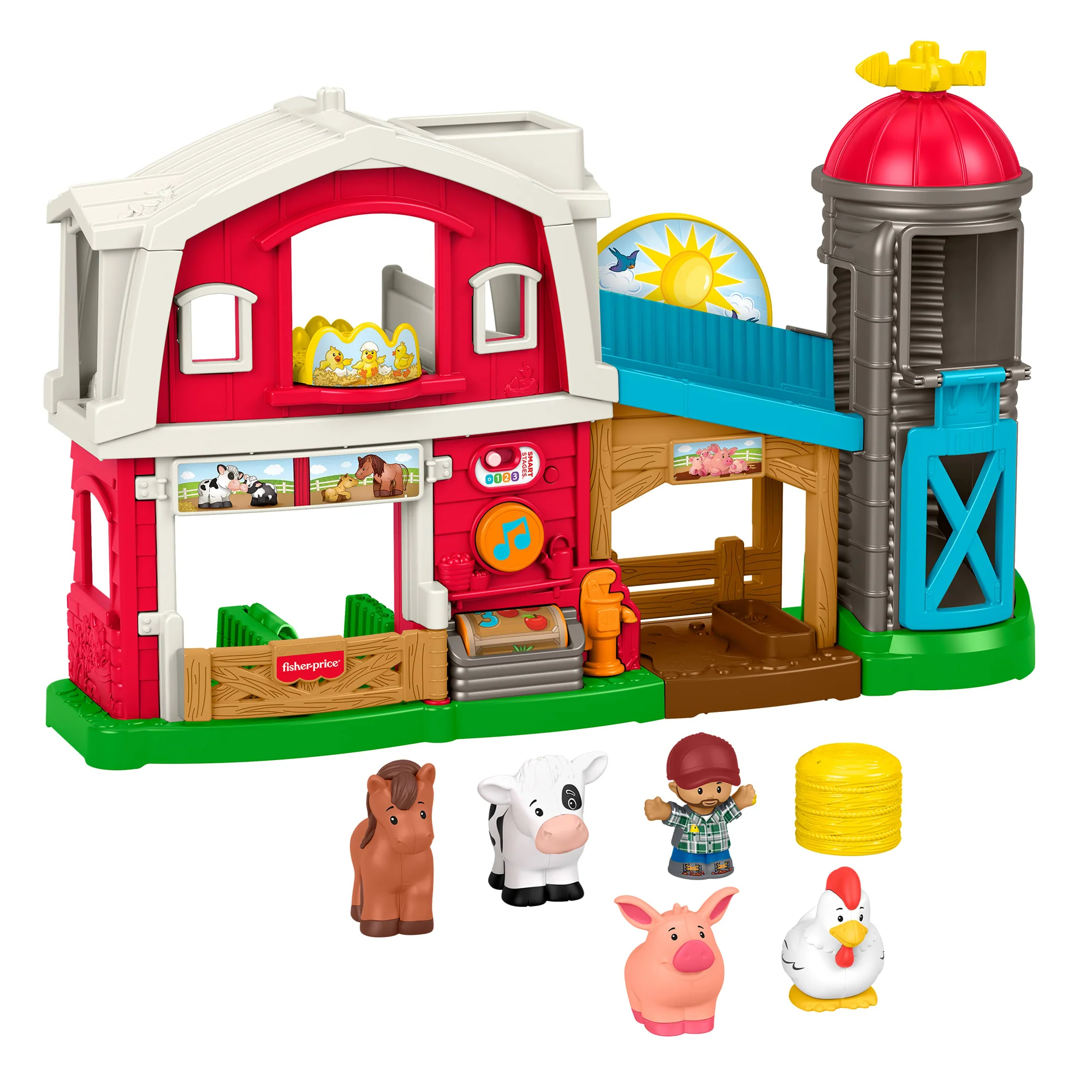 Fisher-Price-Coffret Multilingue Little People Les Animaux De La Ferme