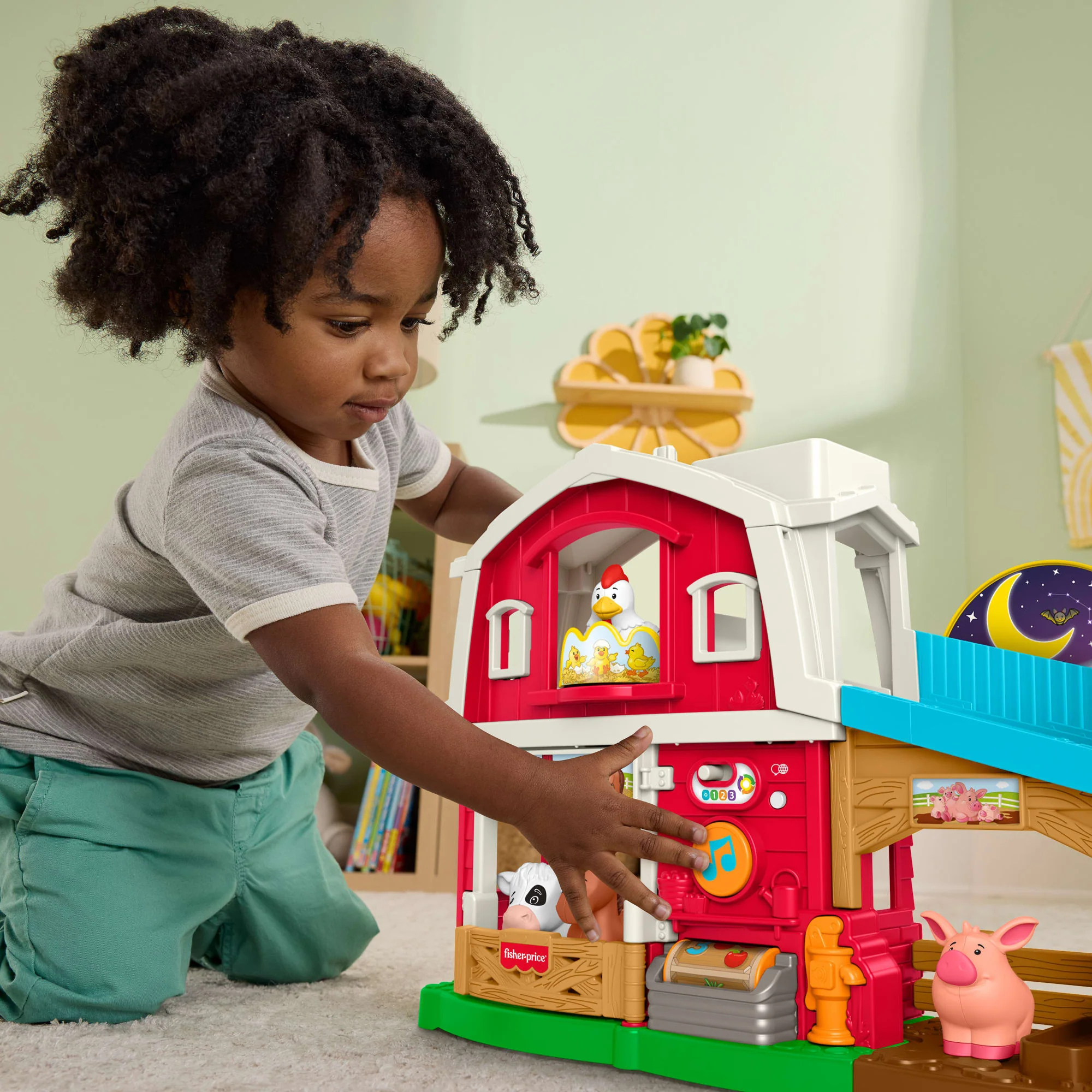 Fisher-Price-Coffret Multilingue Little People Les Animaux De La Ferme - Image 3
