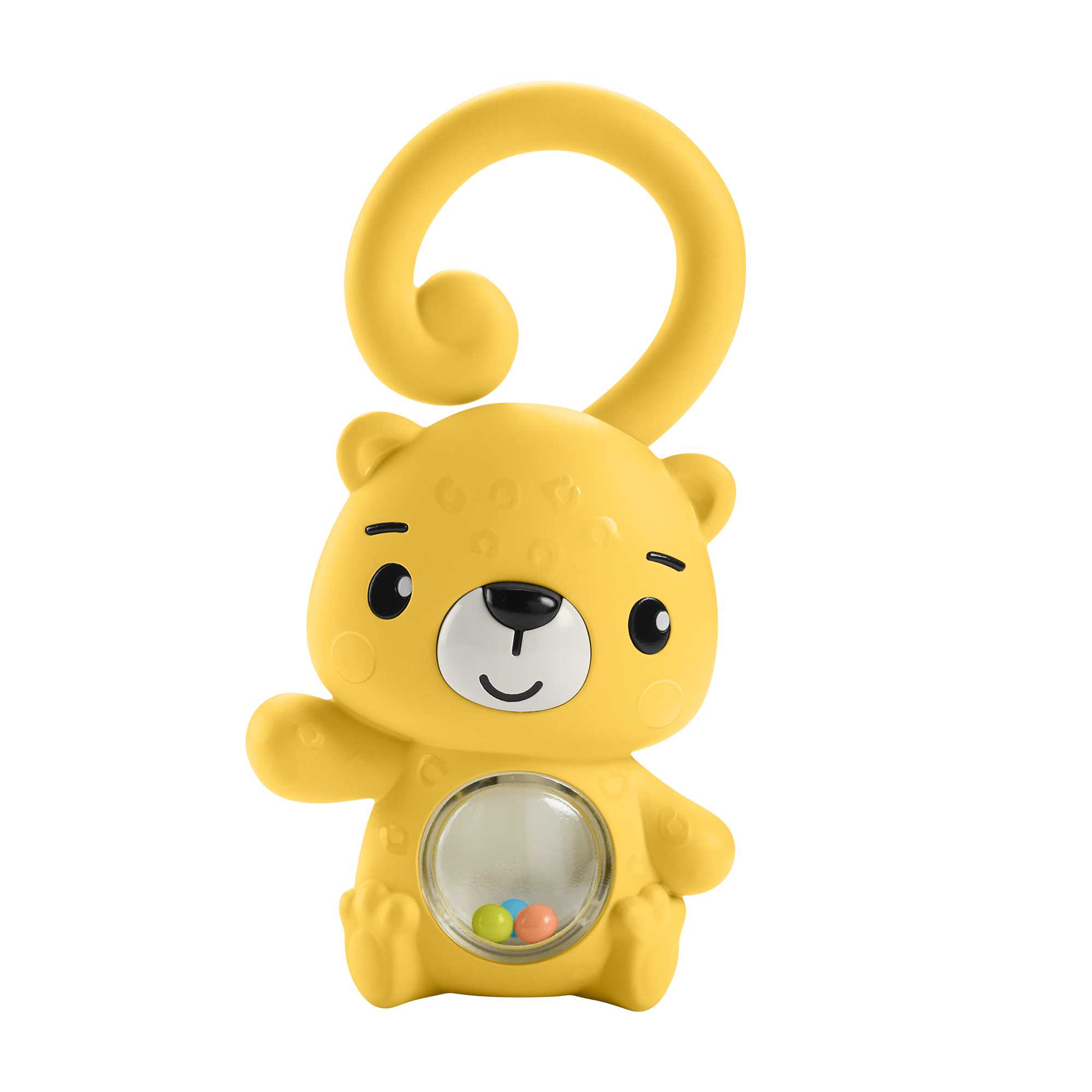 Fisher-Price collectie babyspeelgoed met dierenthema, rammelaar, bijtring en klik-klakspeeltje voor pasgeborenen - Image 4