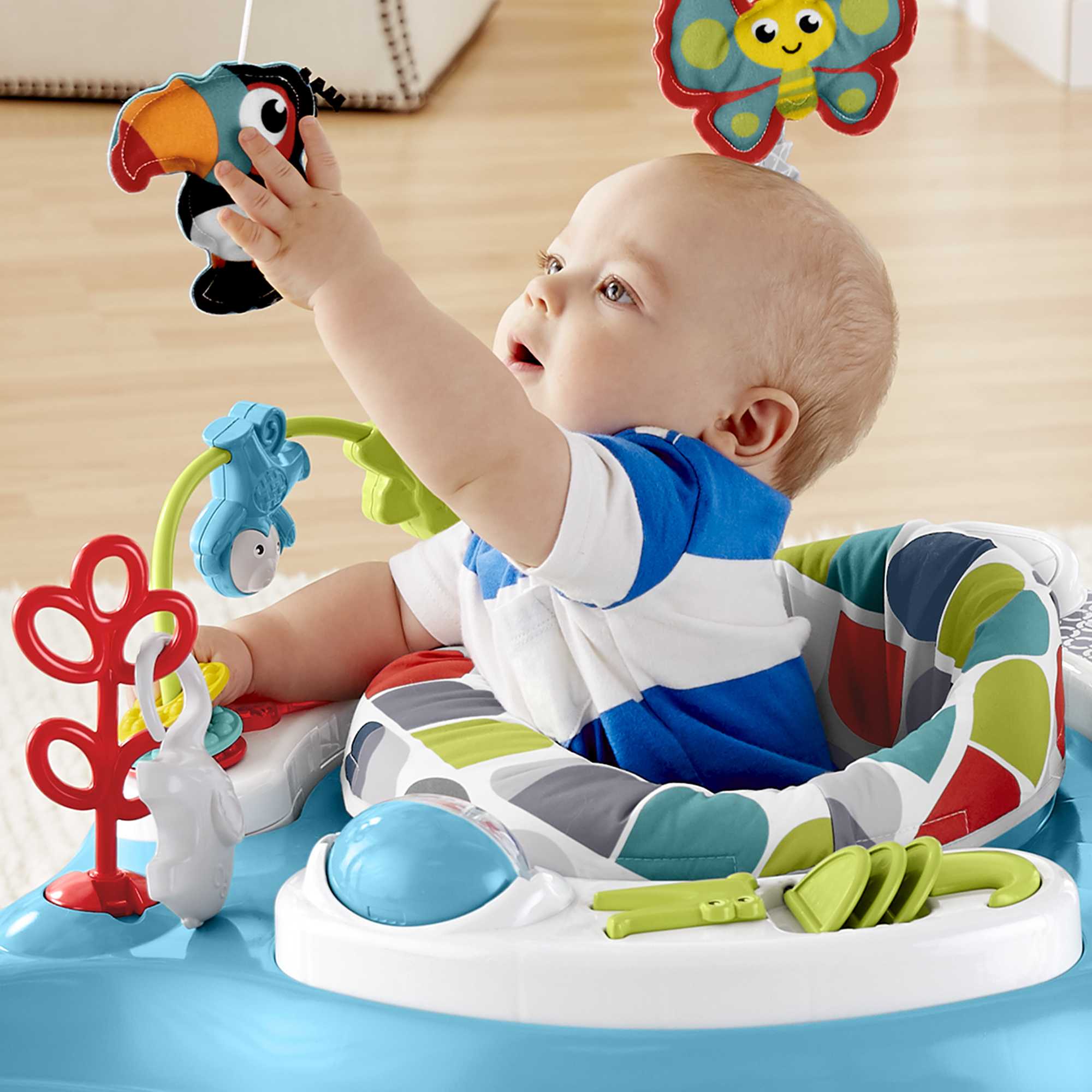 Fisher-Price Colour Climbers Jumperoo Baby Bouncer - Image 3