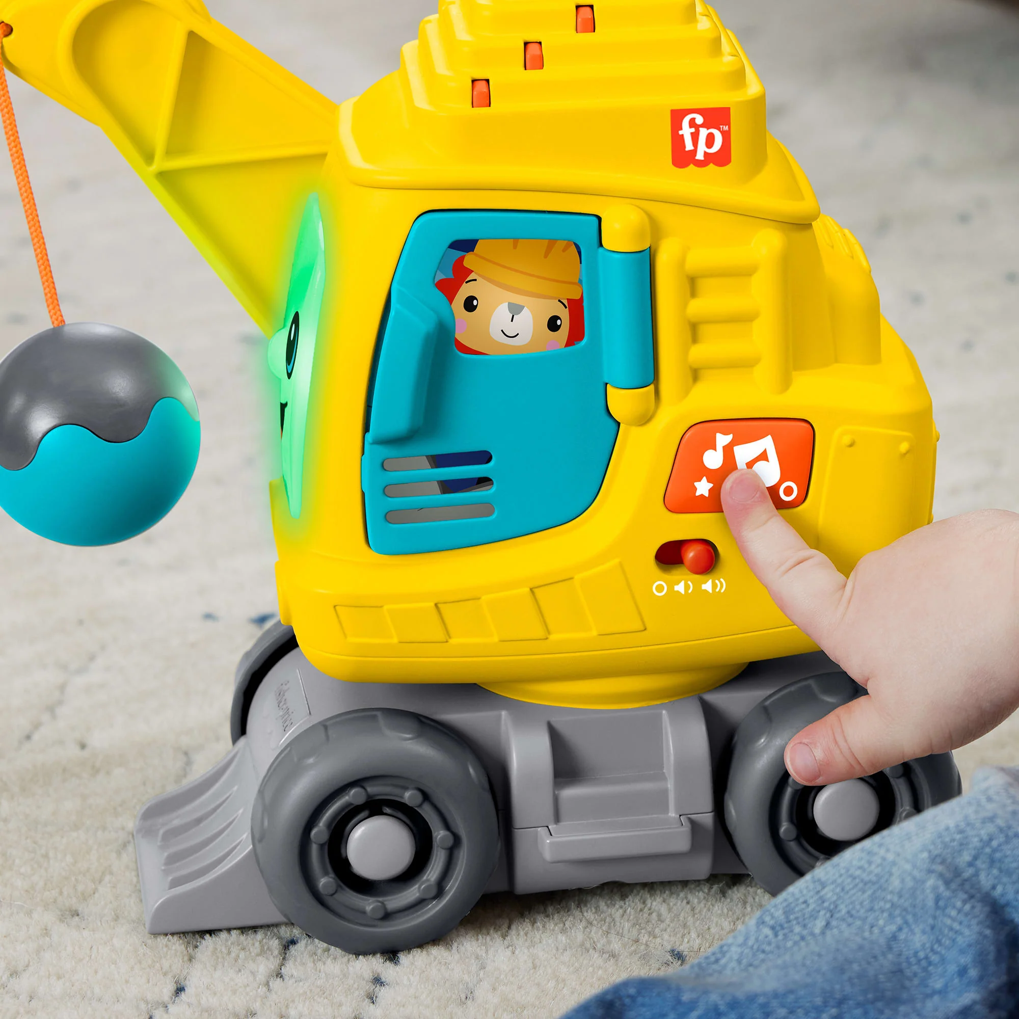 Fisher-Price - Véhicule La Calculo’Grue - Jouet De Construction - 9 Mois Et + - Image 2