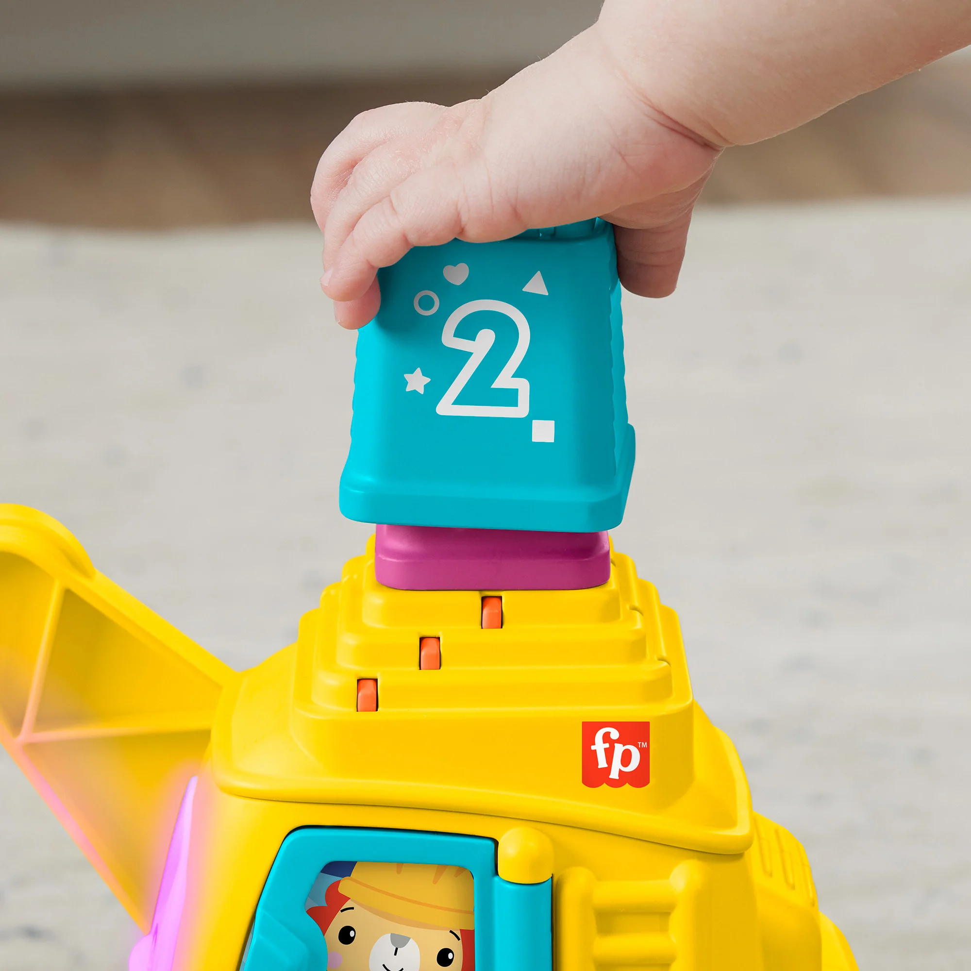 Fisher-Price - Véhicule La Calculo’Grue - Jouet De Construction - 9 Mois Et + - Image 3