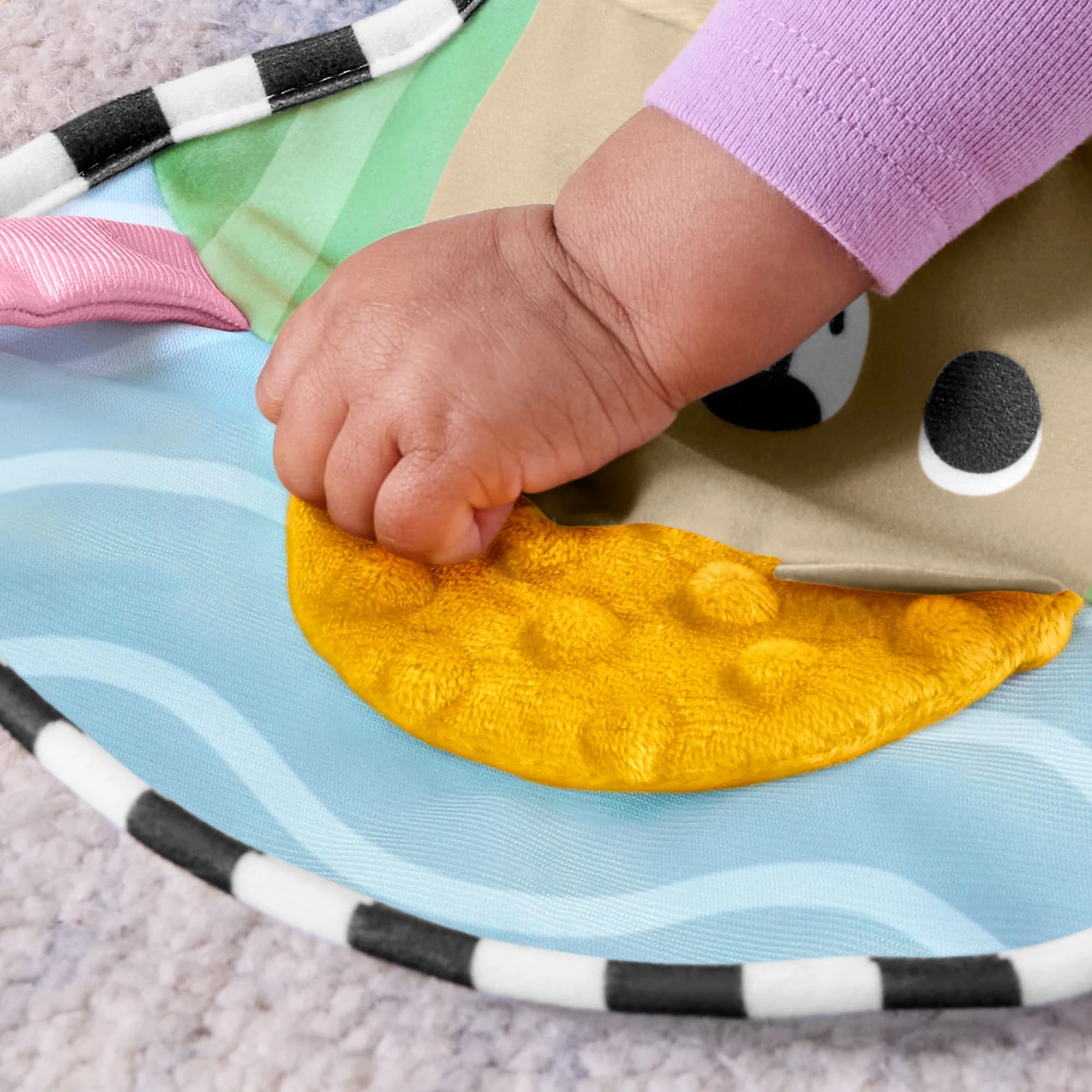 Fisher-Price-Coussin Sensoriel Jeu À Plat Ventre-Coussin D’Appui Pour Bébé - Image 3