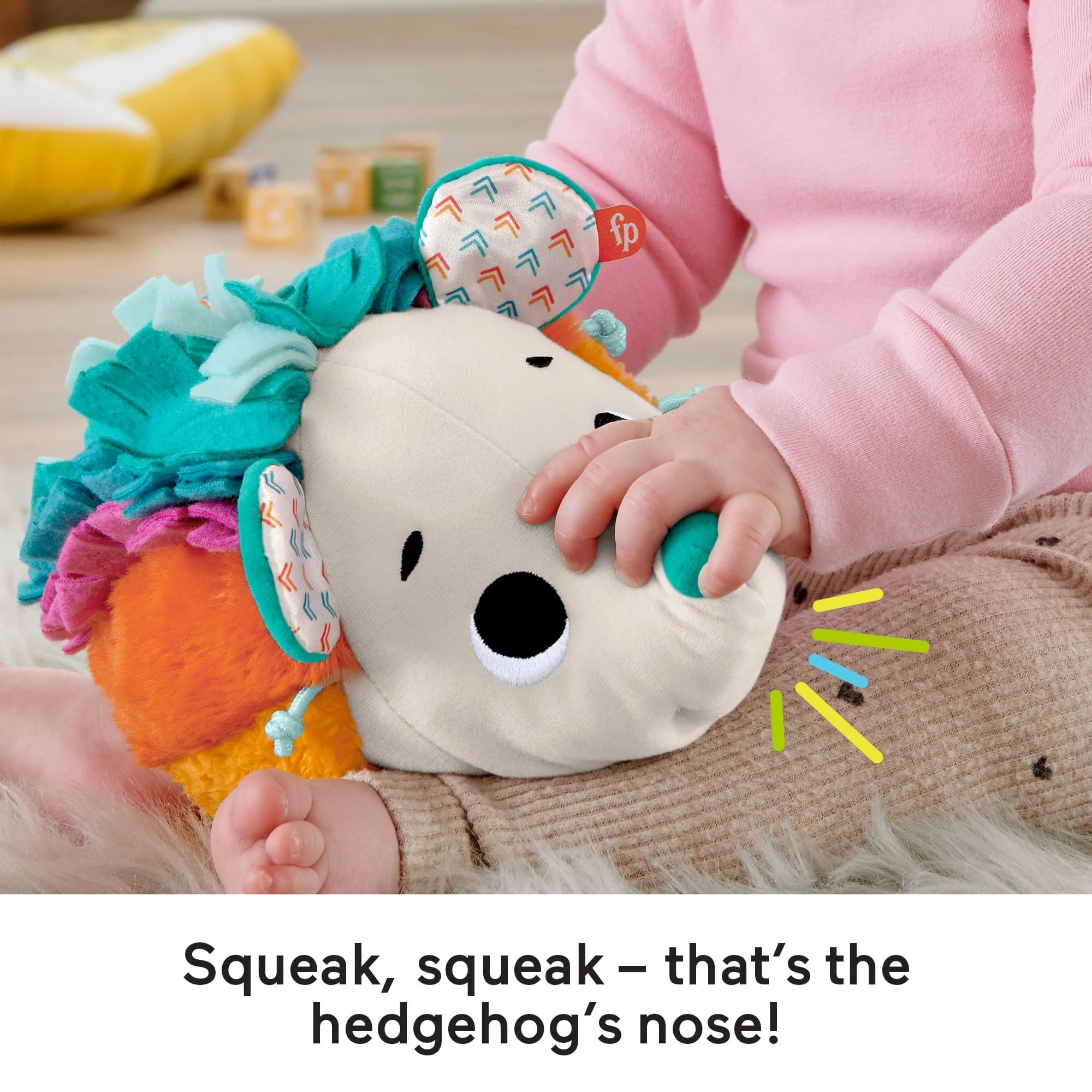 Fisher-Price Cuddle N' Snuggle Hedgehog - Image 3