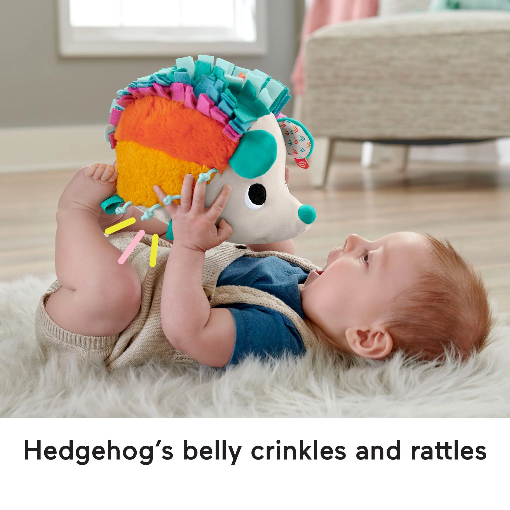 Fisher-Price Cuddle N' Snuggle Hedgehog - Image 5