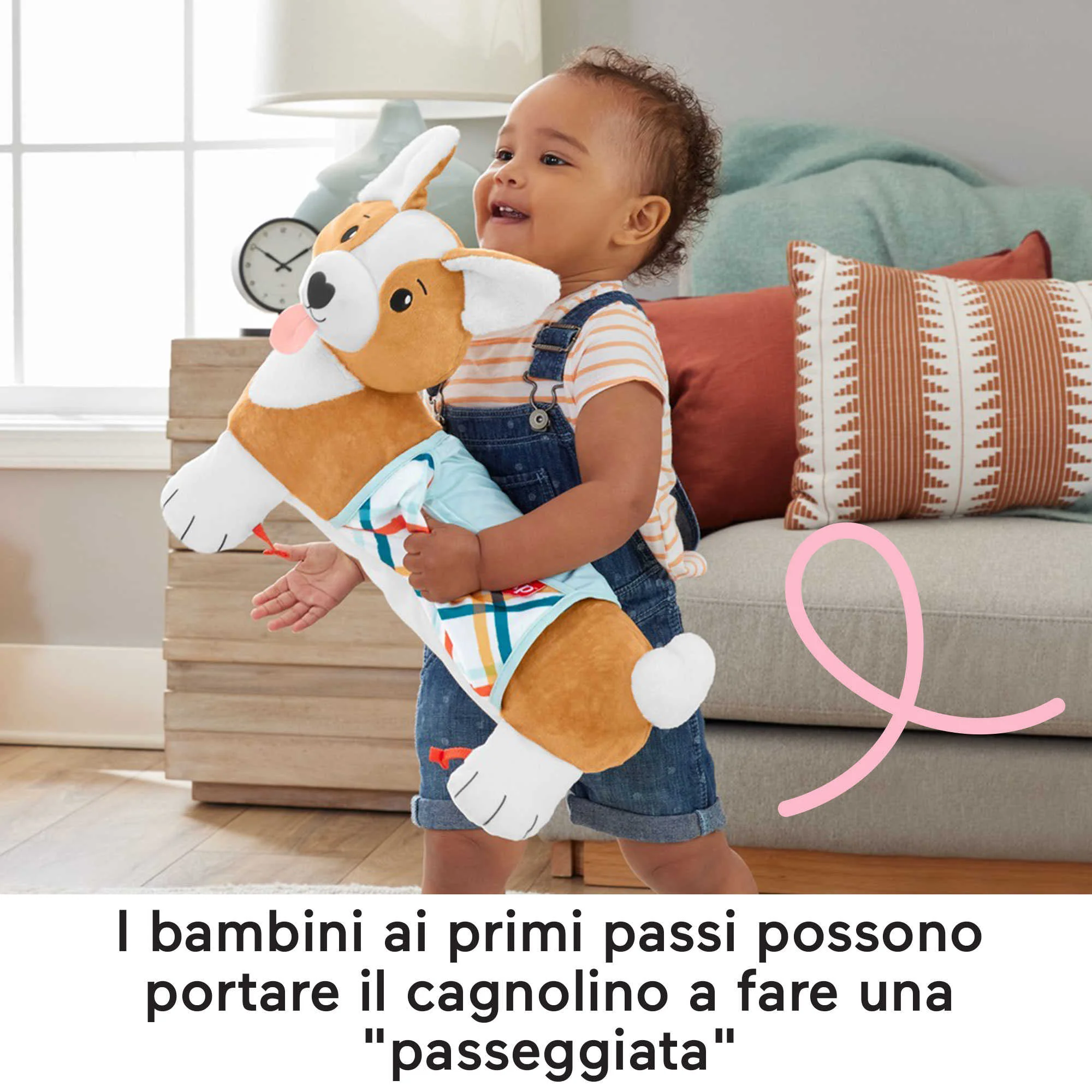 Fisher-Price Cuscino Corgi Tummy Time 3 In 1 - Image 4