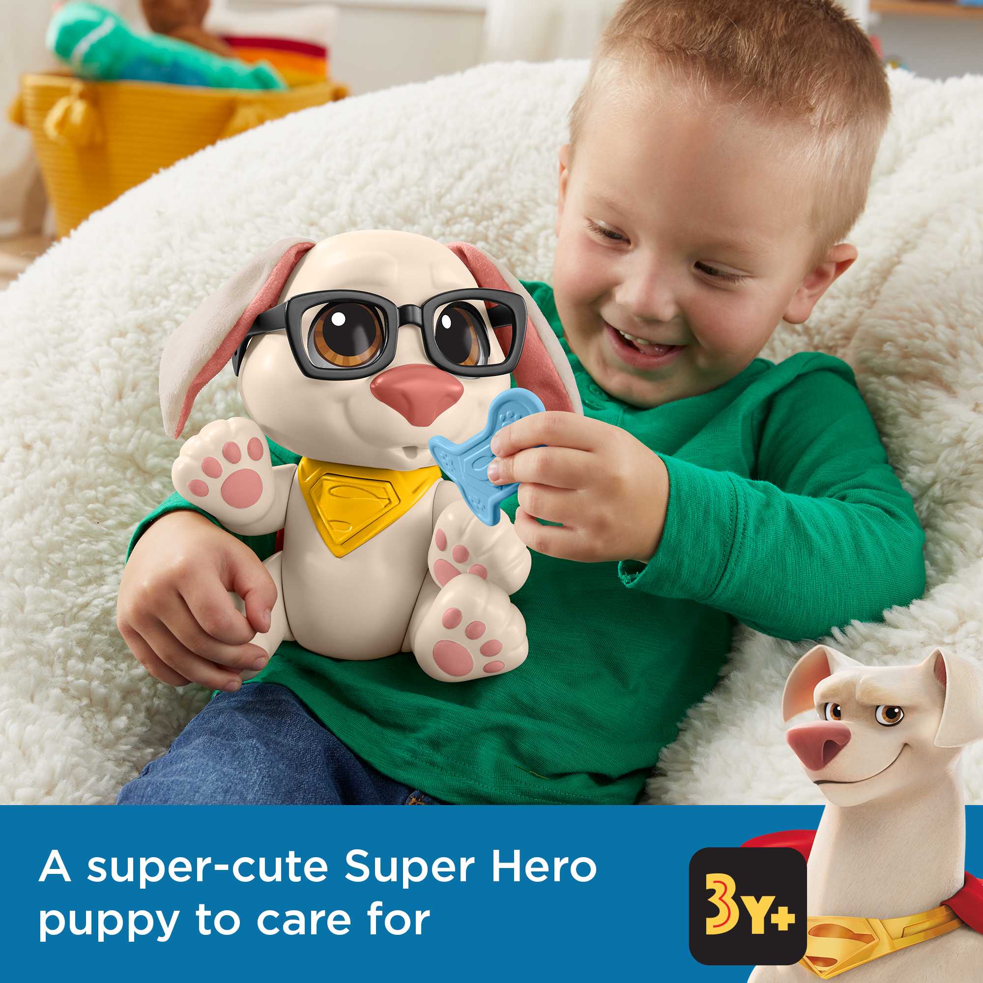 Fisher-Price Dc League Of Super-Pets Baby Krypto - Image 2