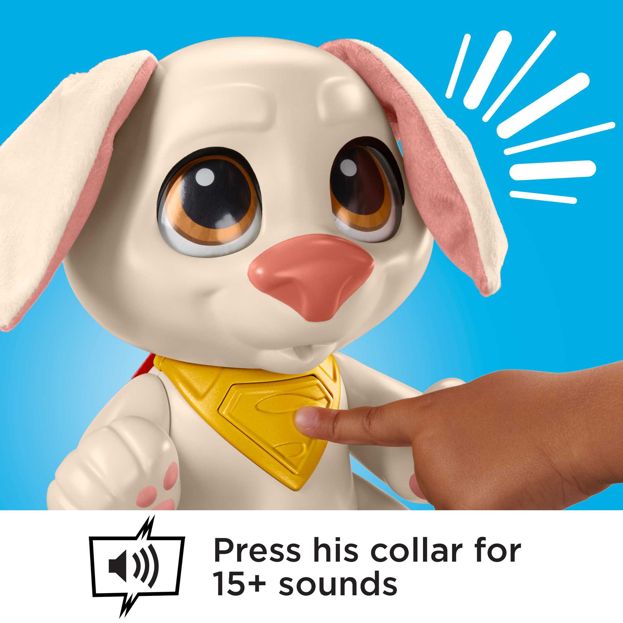Fisher-Price Dc League Of Super-Pets Baby Krypto - Image 3