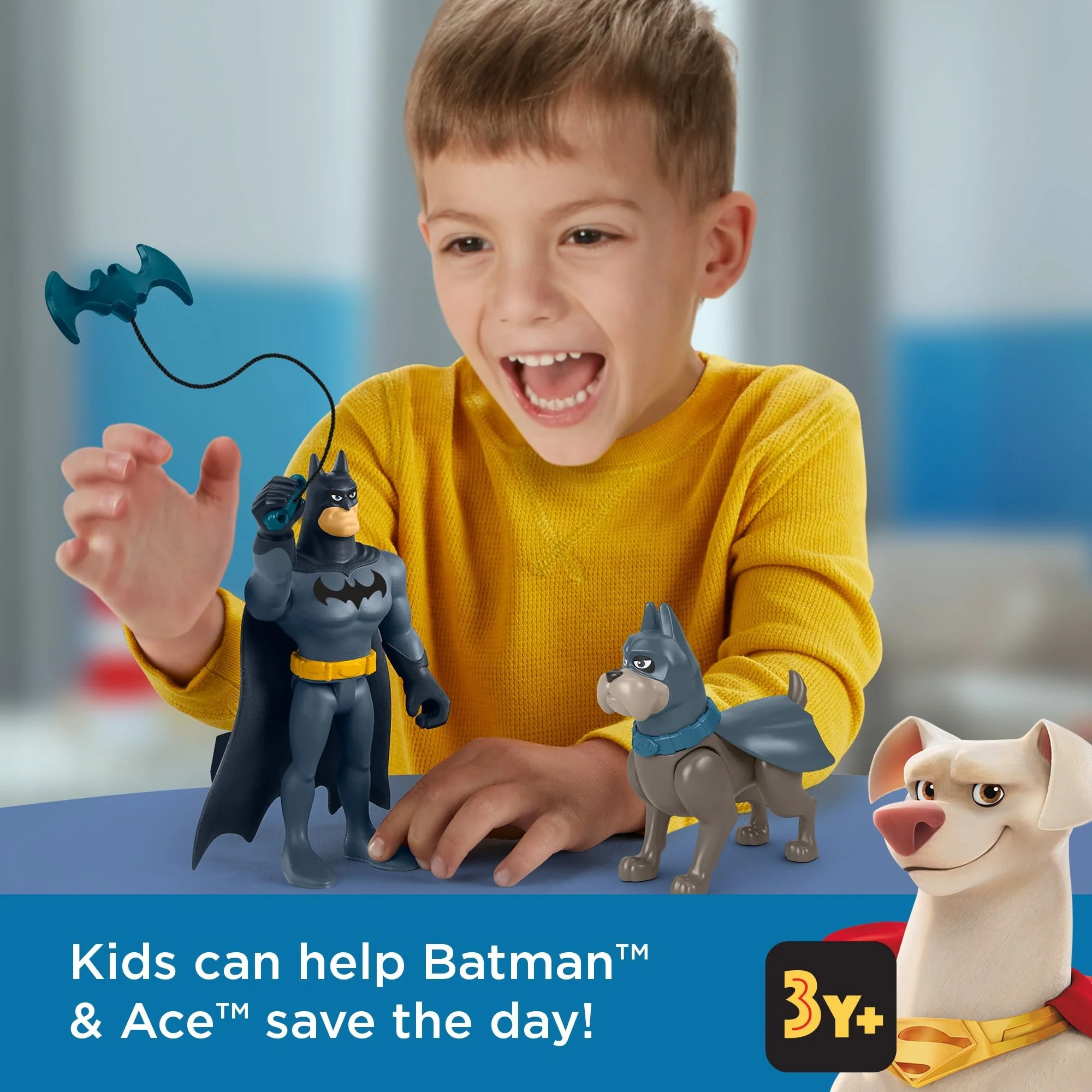 Fisher-Price Dc League Of Super-Pets Batman & Ace - Image 2