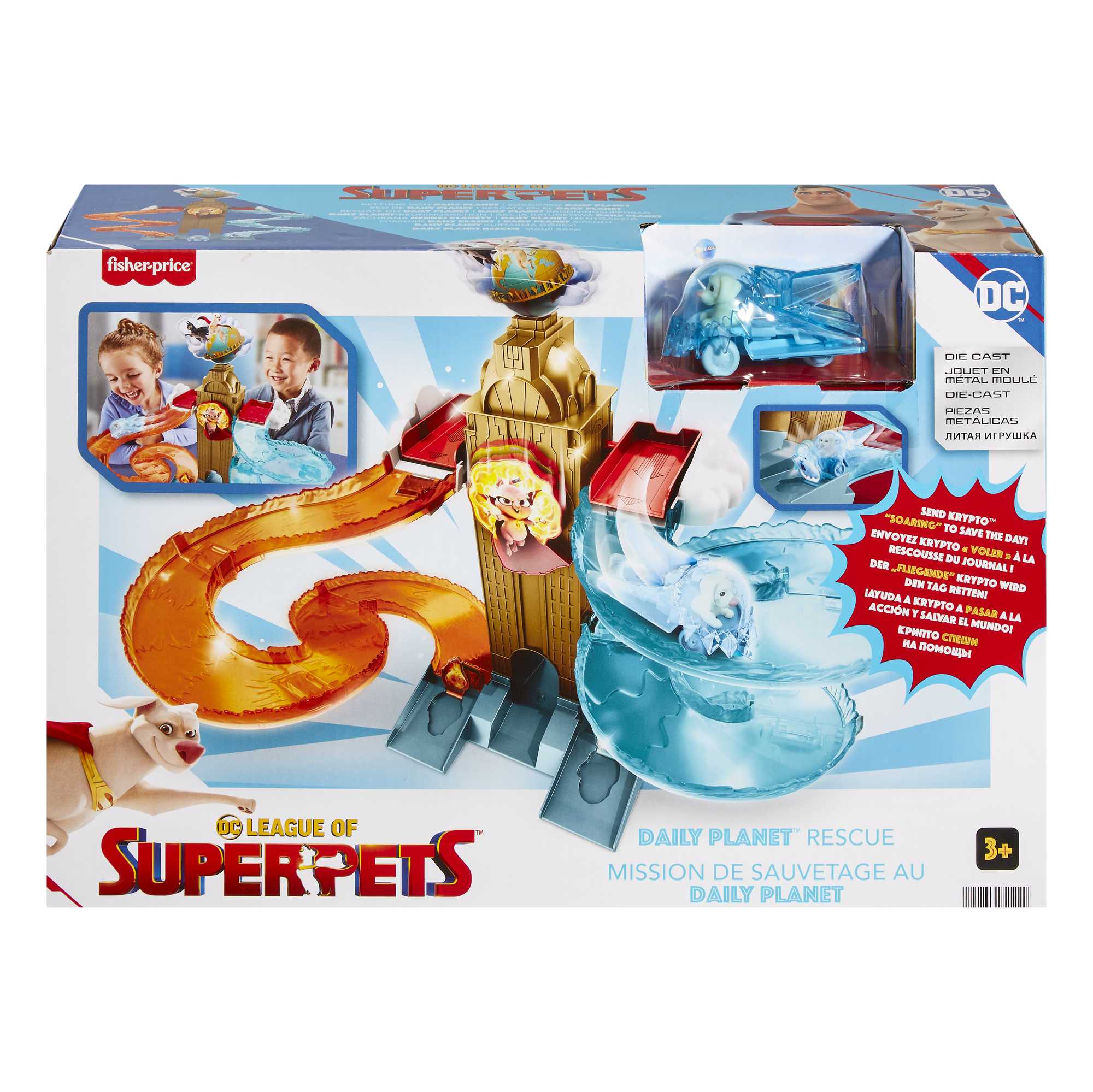 Fisher-Price DC League of Super-Pets Daily Planet Rescue - Image 5