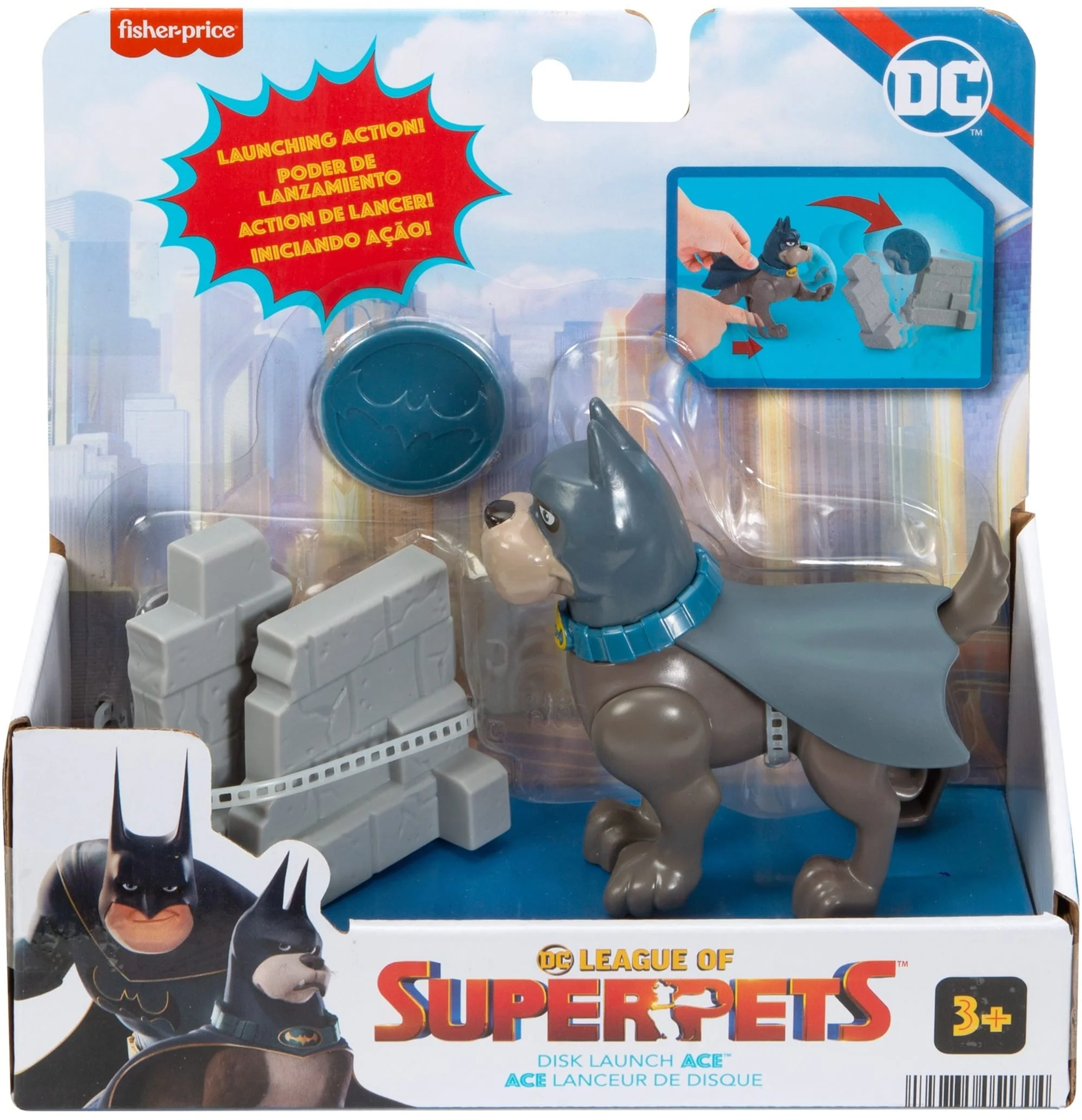 Fisher-Price DC League of Super-Pets Disk Launch Ace - Image 6