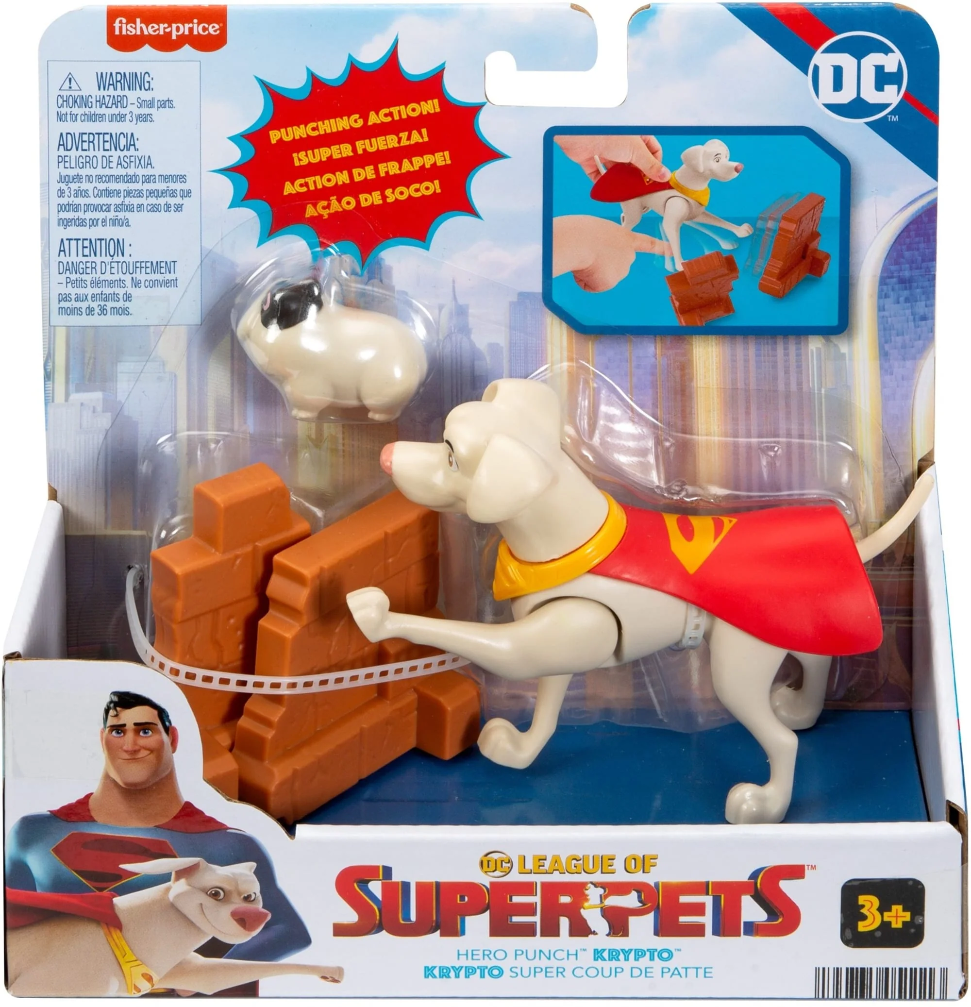 Fisher-Price DC League of Super-Pets Hero Punch Krypto - Image 6