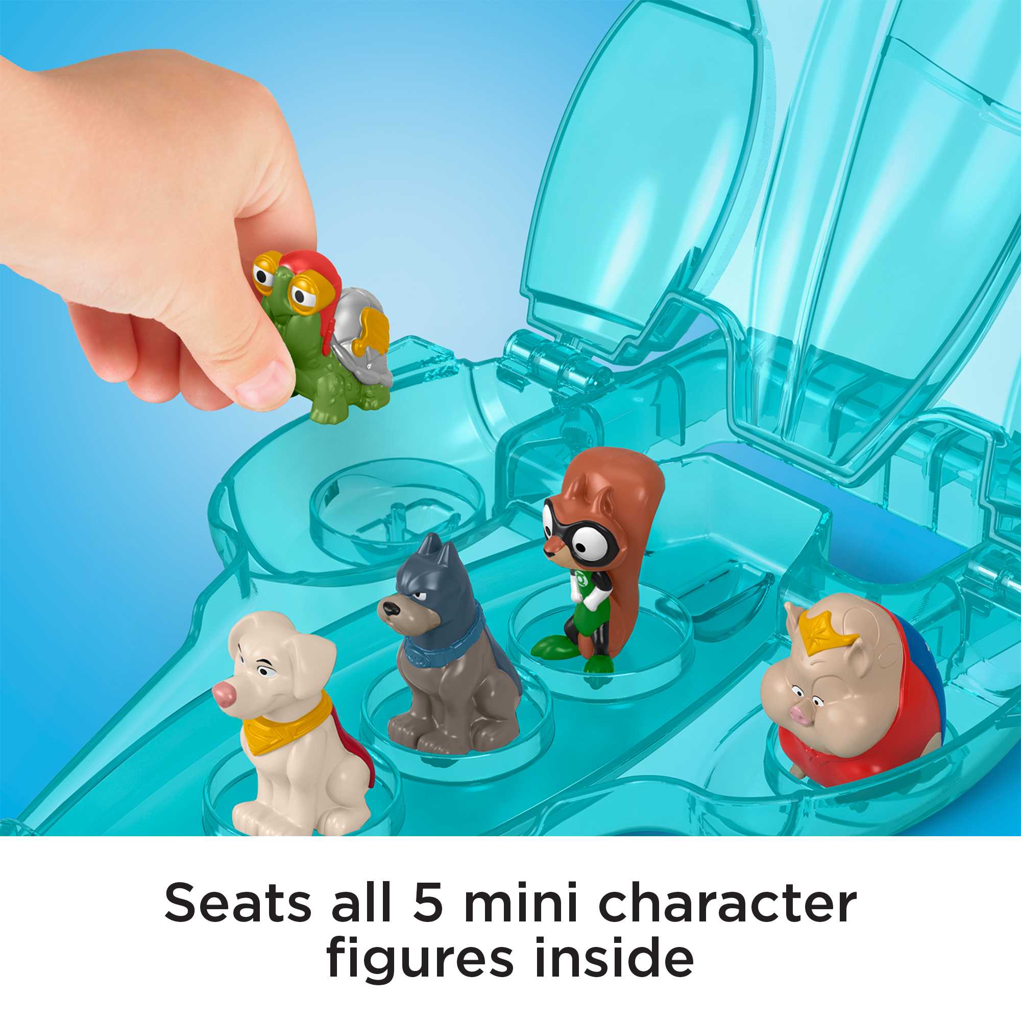 Fisher-Price DC League of Super-Pets Invisible Jet Case - Image 4