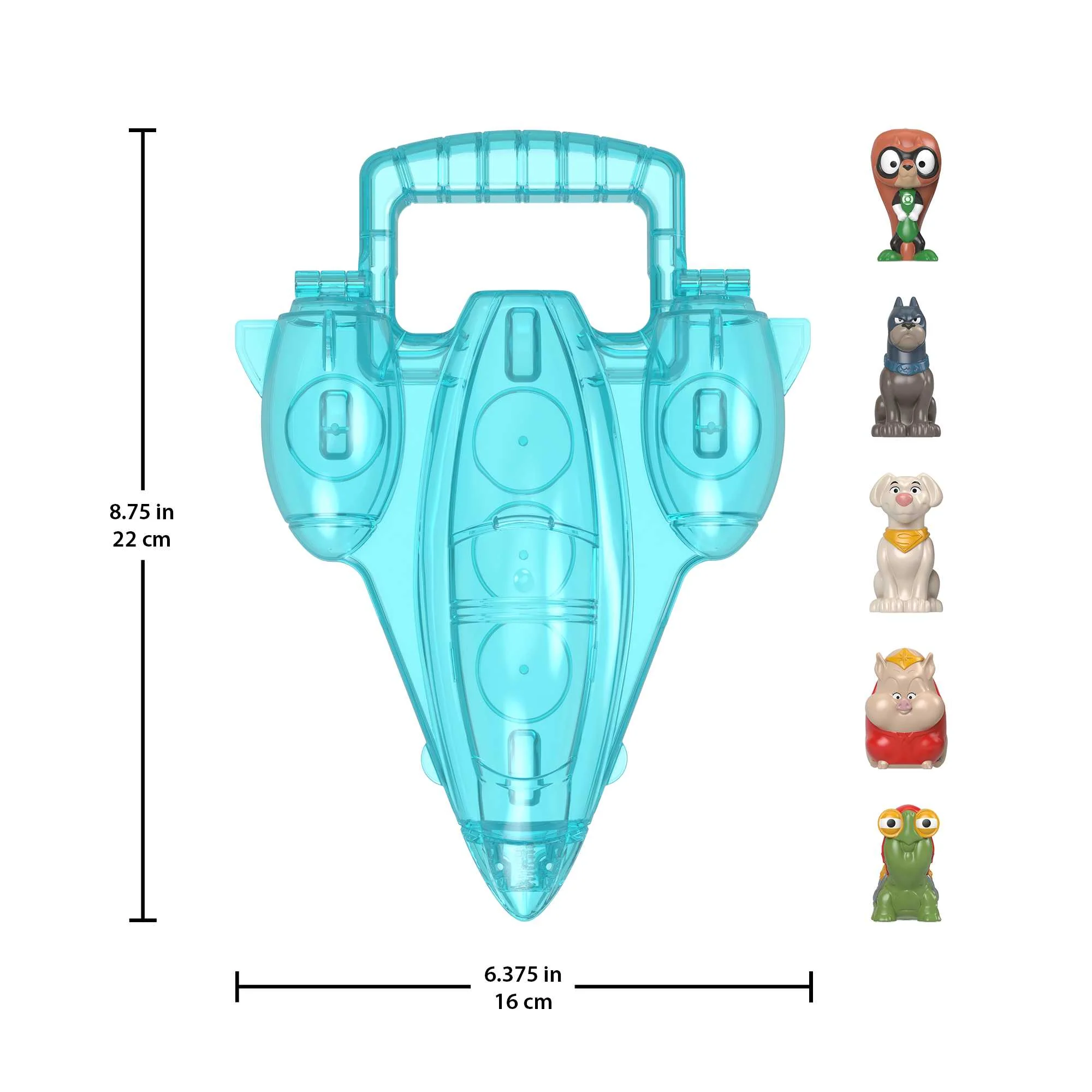 Fisher-Price DC League of Super-Pets Invisible Jet Case - Image 5