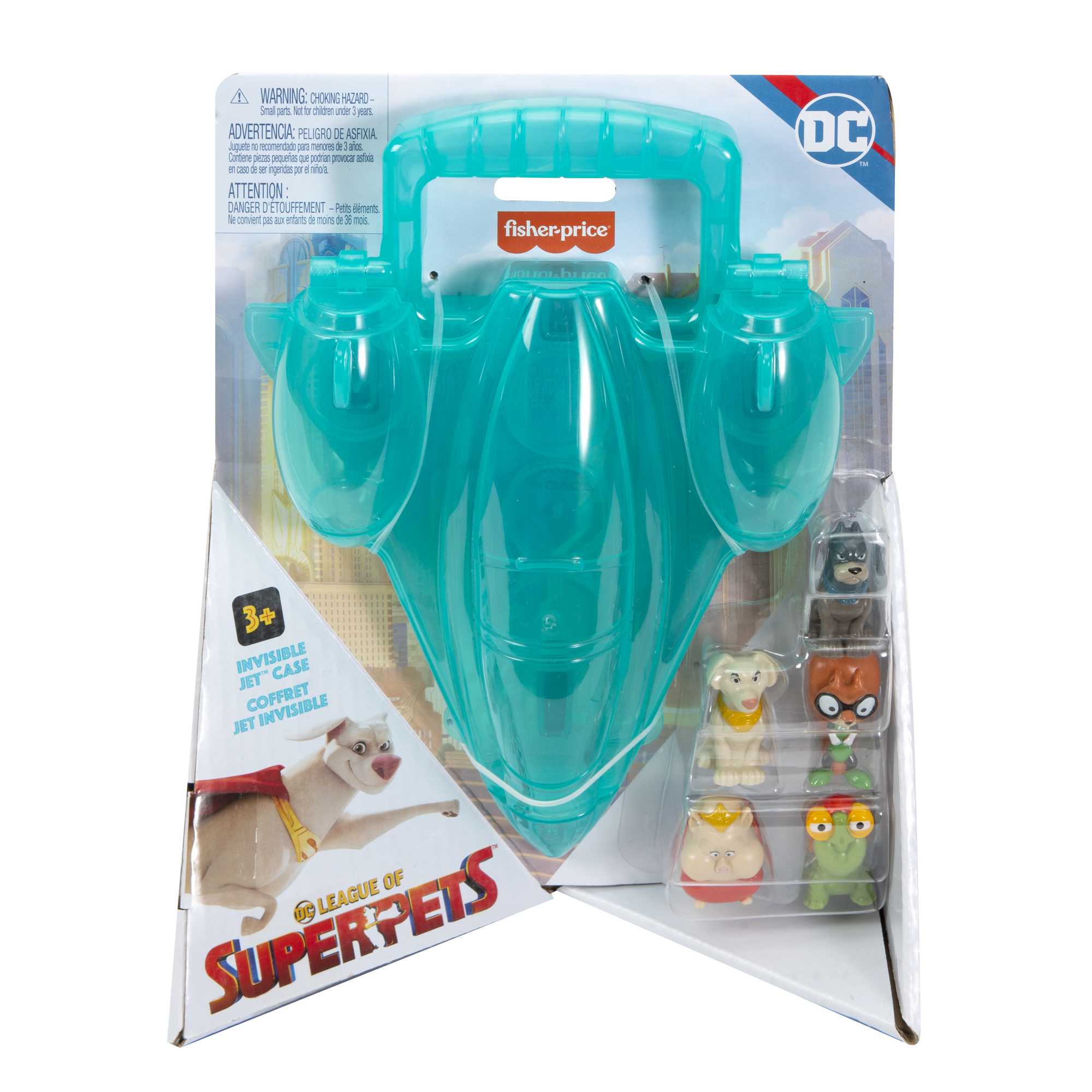 Fisher-Price DC League of Super-Pets Invisible Jet Case - Image 6