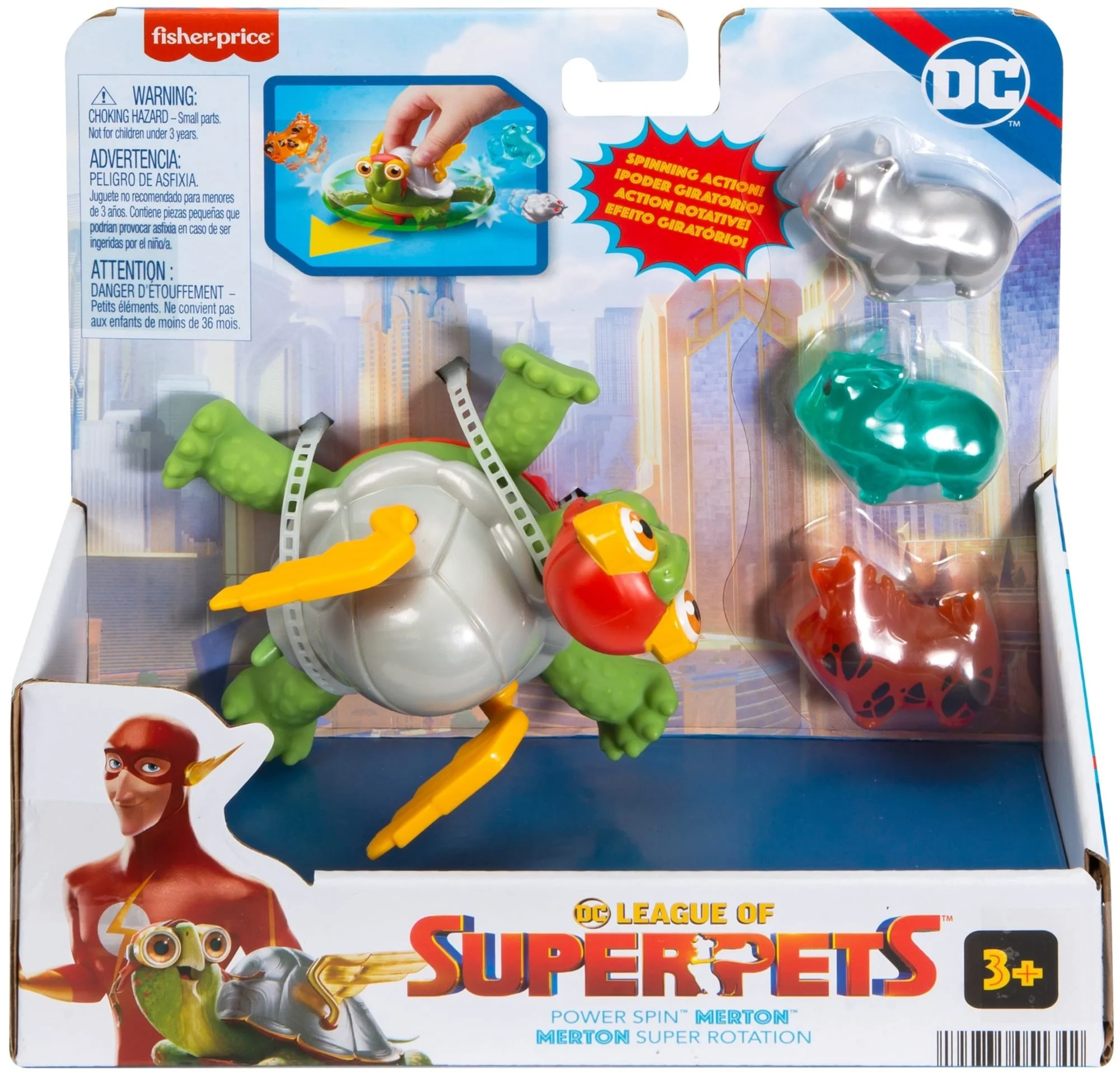 Fisher-Price DC League of Super-Pets Power Spin Merton - Image 6