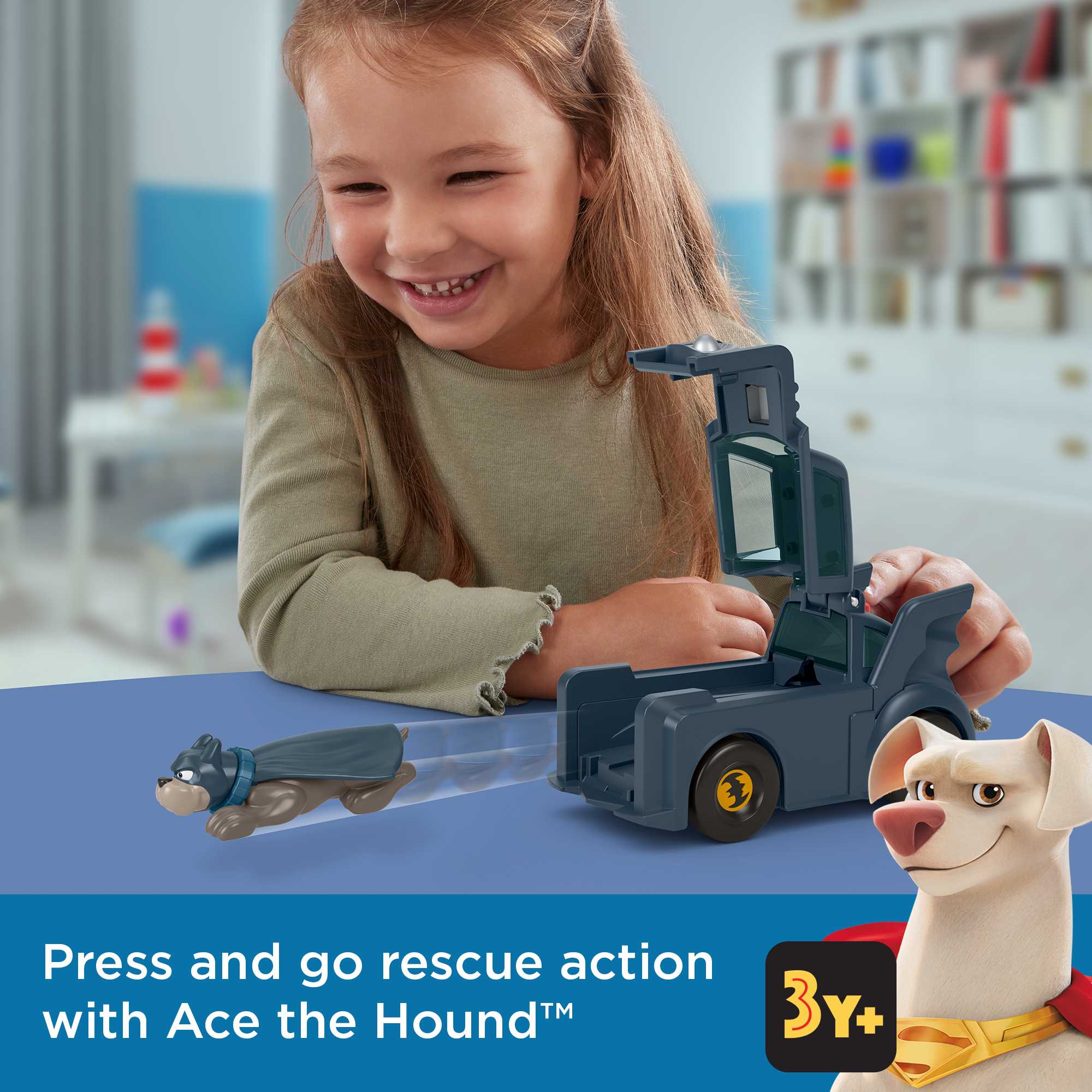 Fisher-Price Dc League Of Super-Pets Super Launch - Ace - Image 2