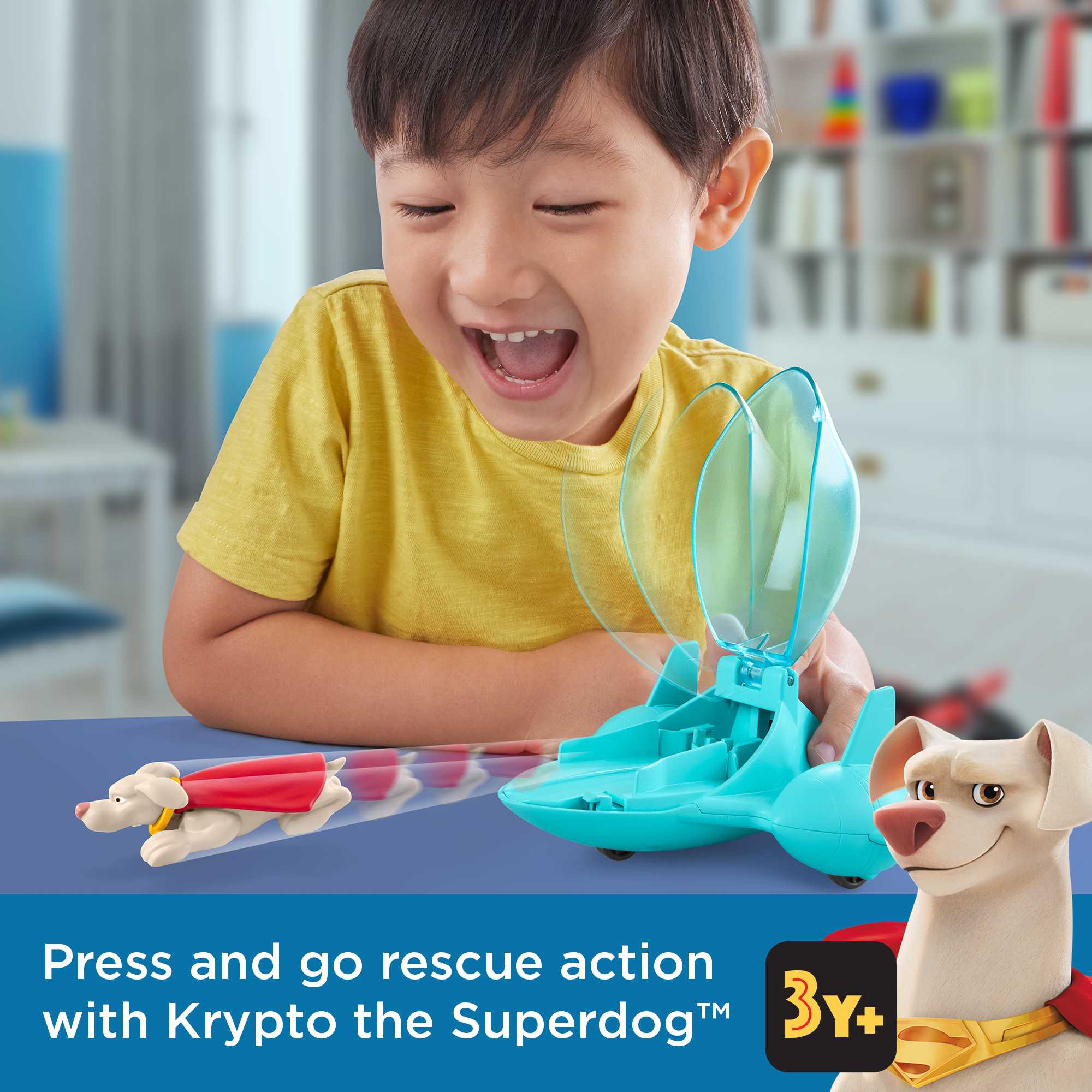 Fisher-Price Dc League Of Super-Pets Super Launch - Krypto - Image 2
