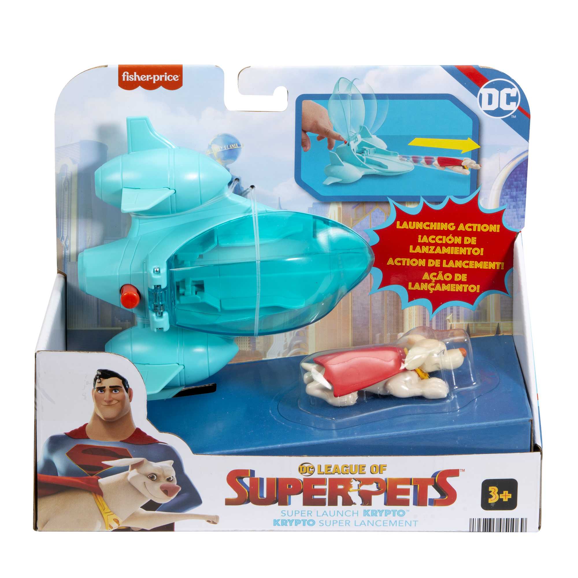 Fisher-Price Dc League Of Super-Pets Super Launch - Krypto - Image 6