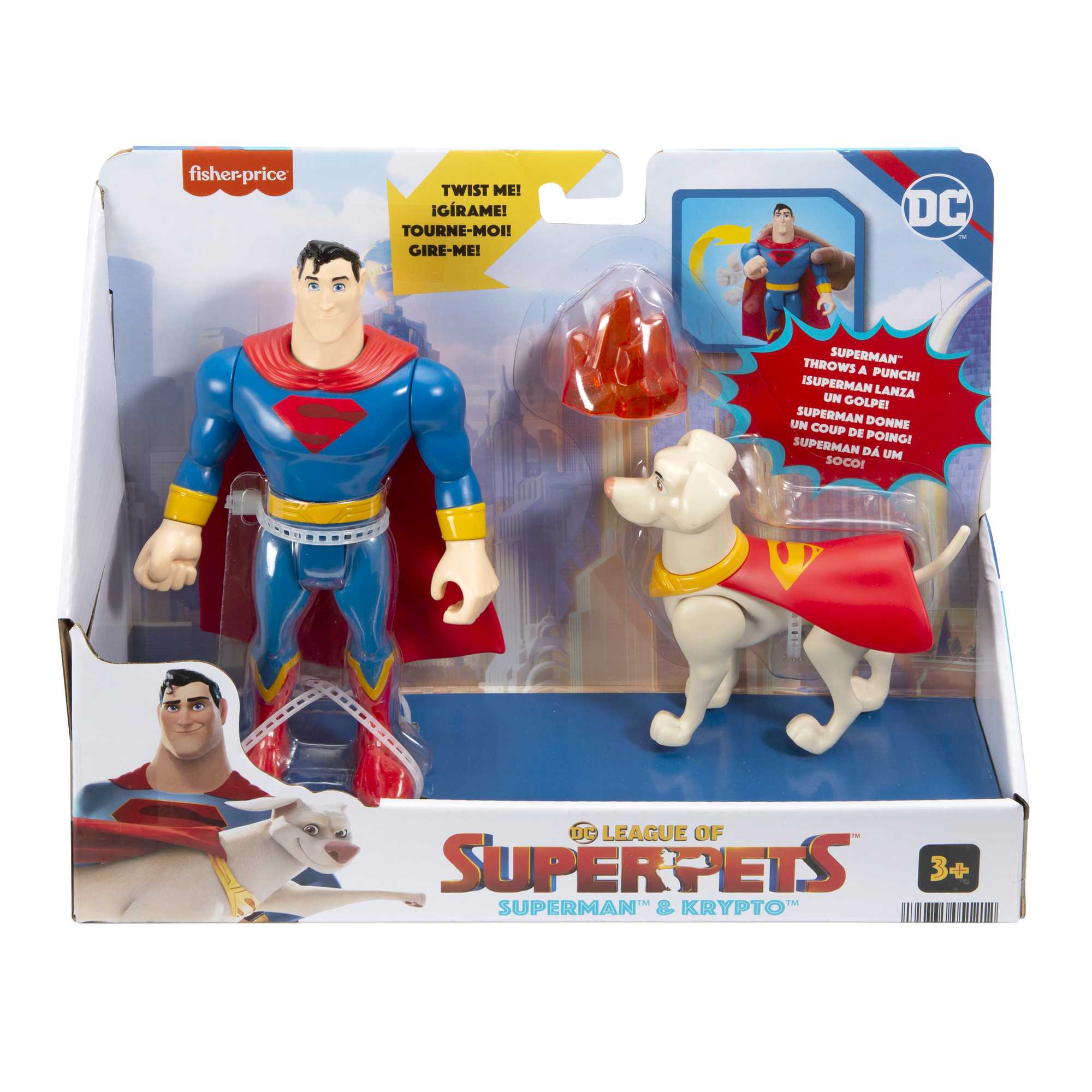 Fisher-Price Dc League Of Super-Pets Superman & Krypto - Image 6